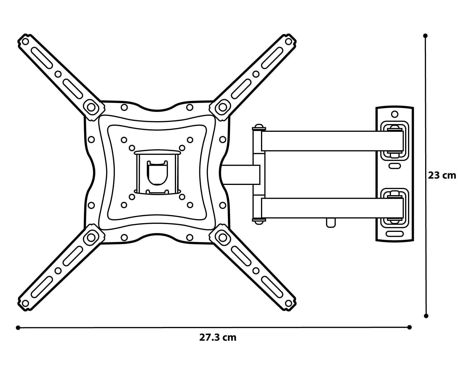 Foto 5 | Foto 5 | Soporte para Televisión Articulado Peerless para Pantallas de 32" a 50"