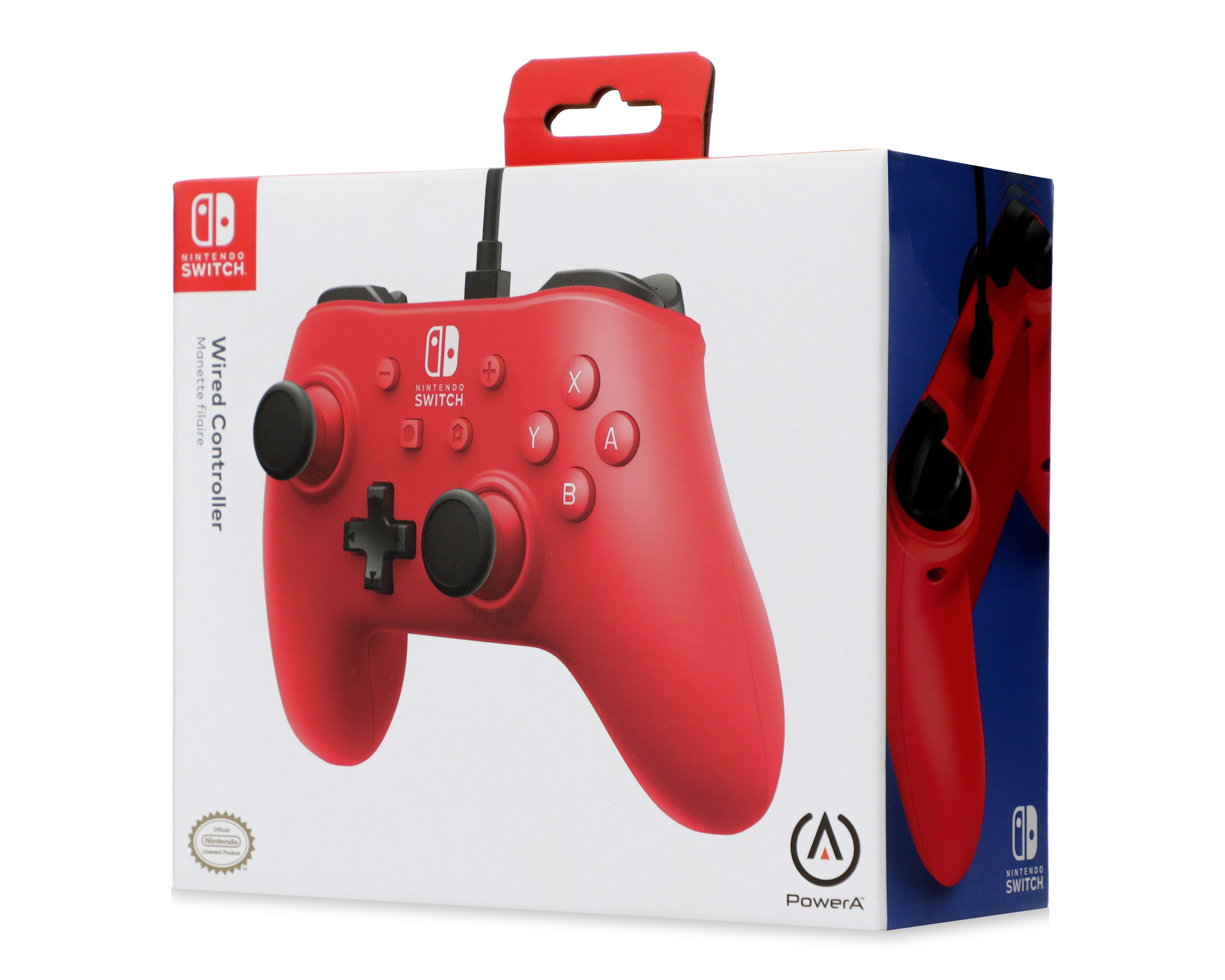 Foto 2 pulgar | Foto 1 | Control Alámbrico para Nintendo Switch Power A Rojo