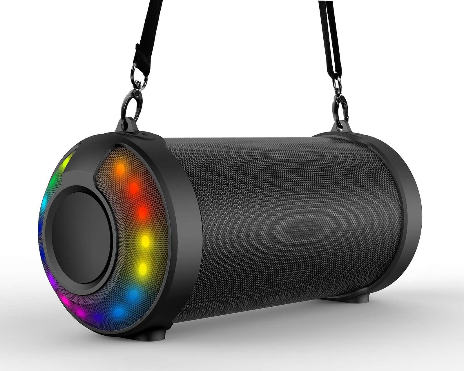 Foto 3 | Foto 4 | Bocina Bluetooth Portátil EVL E11 con Luces