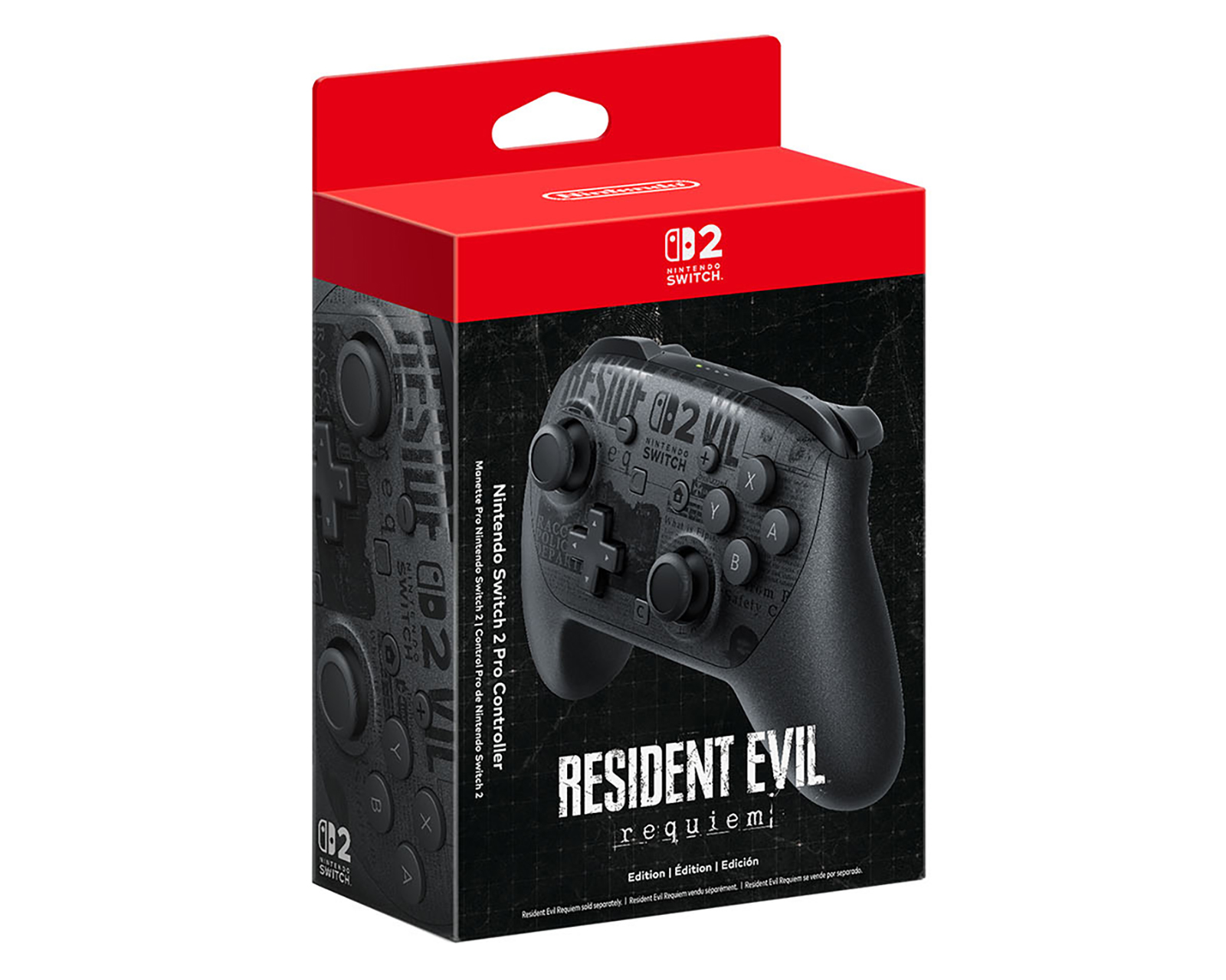 Foto 1 | Foto 1 | Control Inalámbrico para Nintendo Switch 2 Pro Controller Resident Evil Requiem Negro