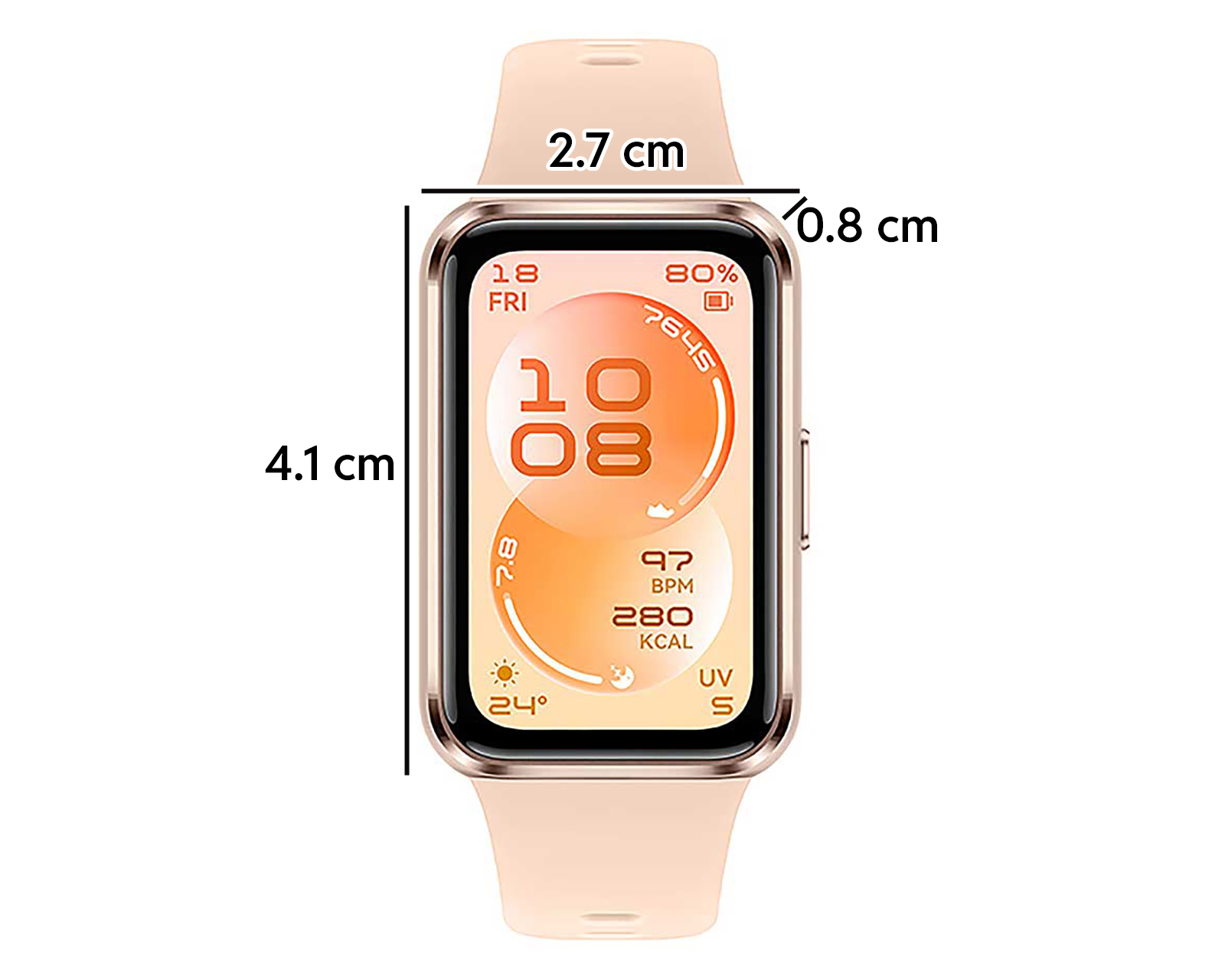 Foto 7 pulgar | Foto 7 | Smartwatch Huawei Band 11 41 mm con GPS Beige