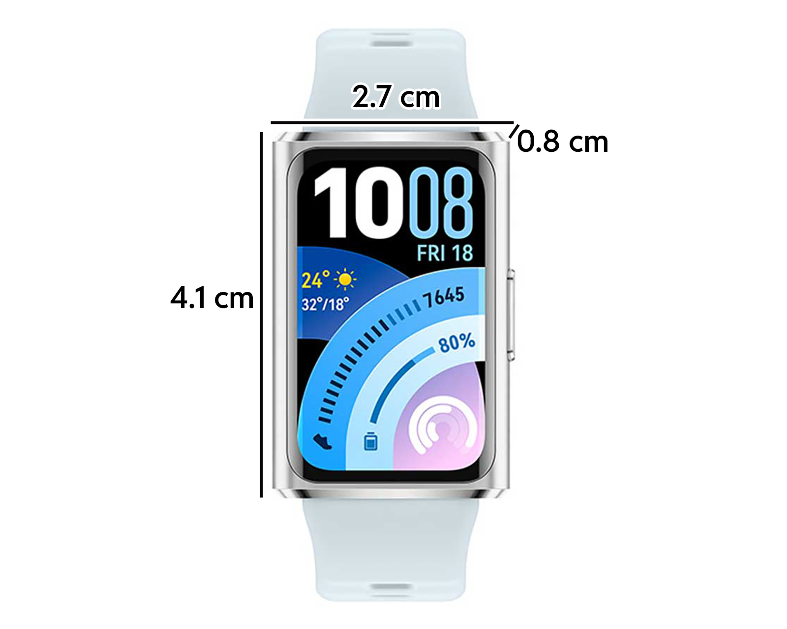 Foto 7 pulgar | Foto 7 | Smartwatch Huawei Band 11 Pro 41 mm con GPS Azul