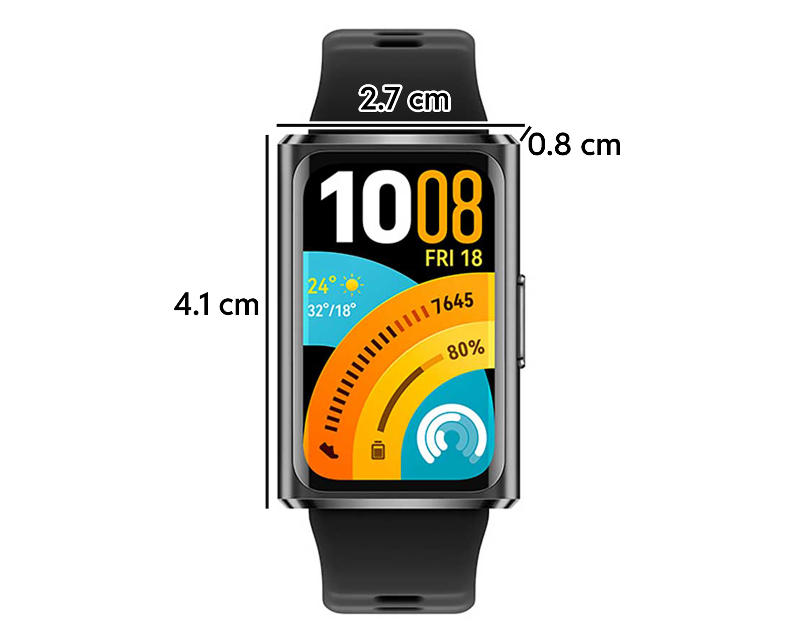 Foto 7 pulgar | Foto 7 | Smartwatch Huawei Band 11 Pro 41 mm con GPS Negro