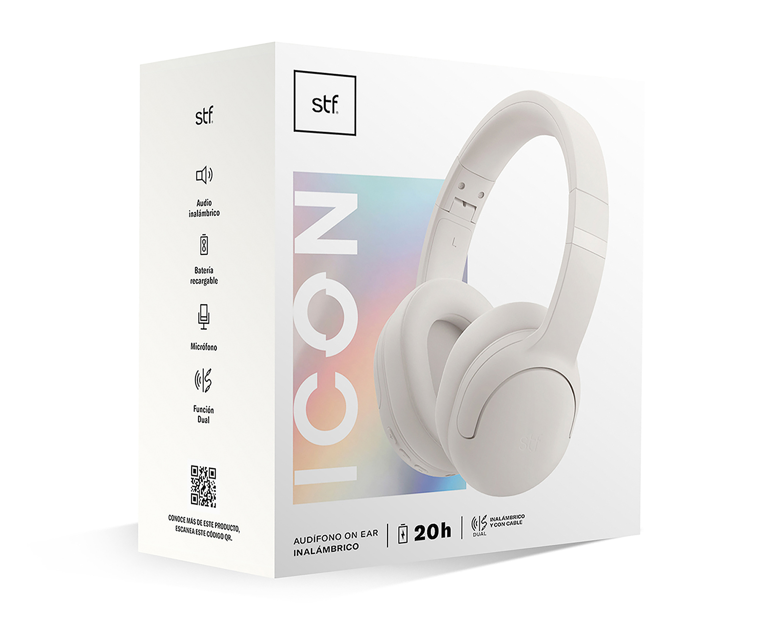 Foto 5 | Foto 5 | Audífonos de Diadema Inalámbricos STF Bluetooth ST-H01751