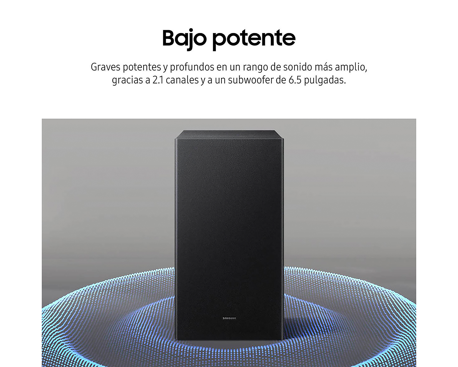 Foto 4 | Foto 4 | Barra de Sonido Samsung HW-B450F/ZX con Subwoofer