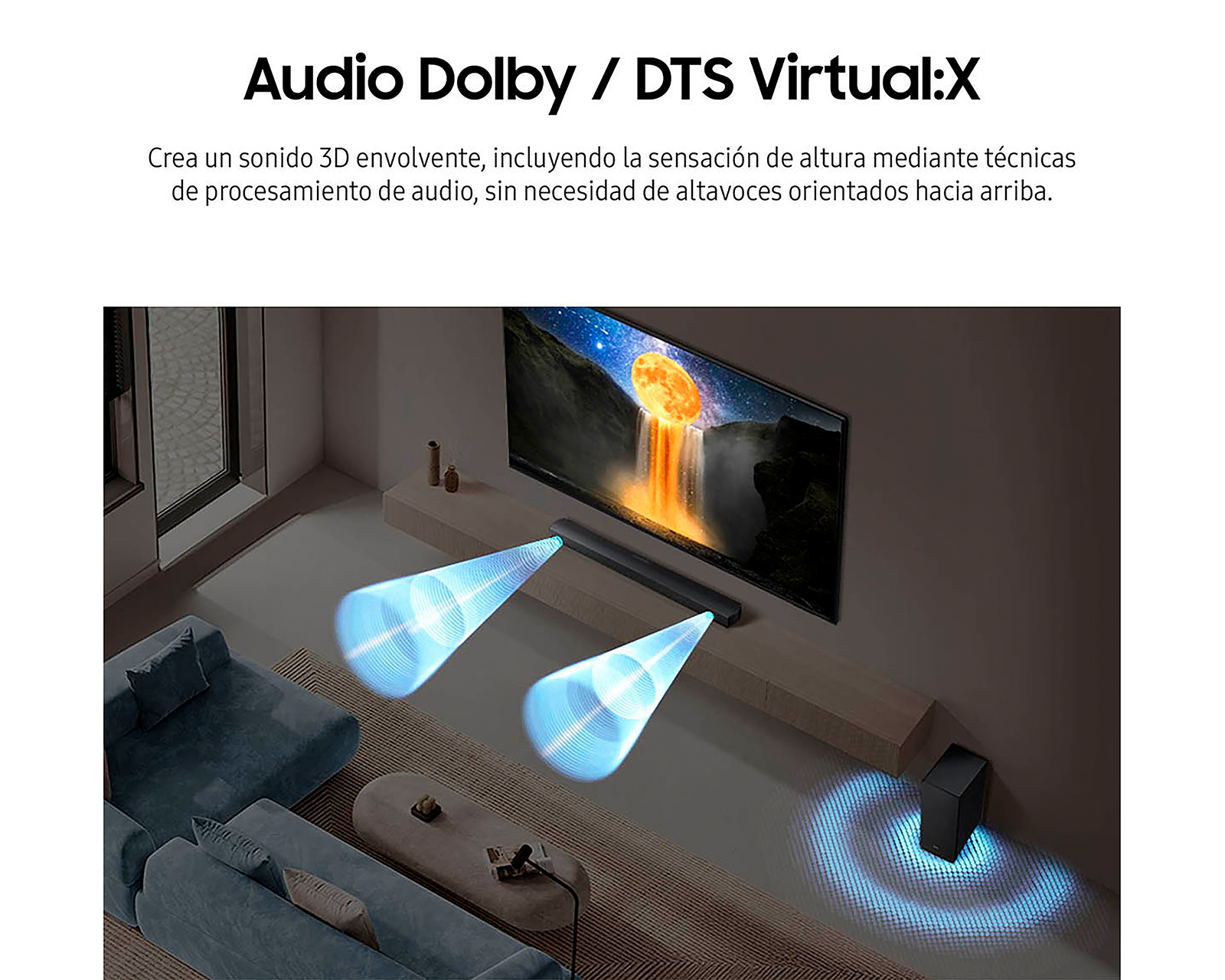 Foto 7 pulgar | Foto 6 | Barra de Sonido Samsung HW-B450F/ZX con Subwoofer