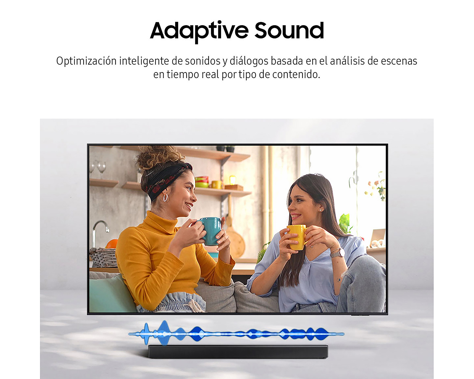 Foto 8 pulgar | Foto 7 | Barra de Sonido Samsung HW-B450F/ZX con Subwoofer