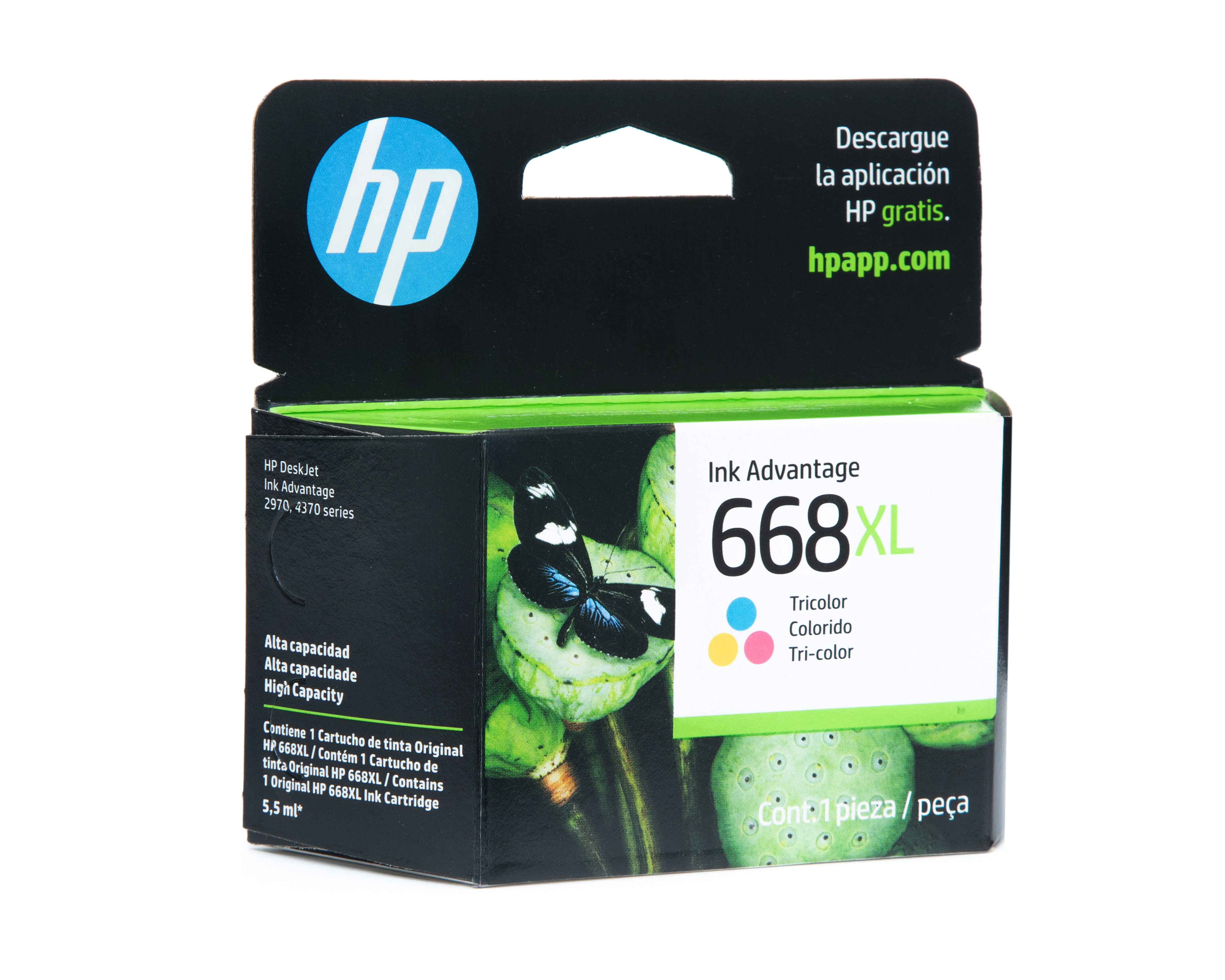 Foto 4 pulgar | Foto 3 | Cartucho de Tinta Original HP 668 XL Tricolor