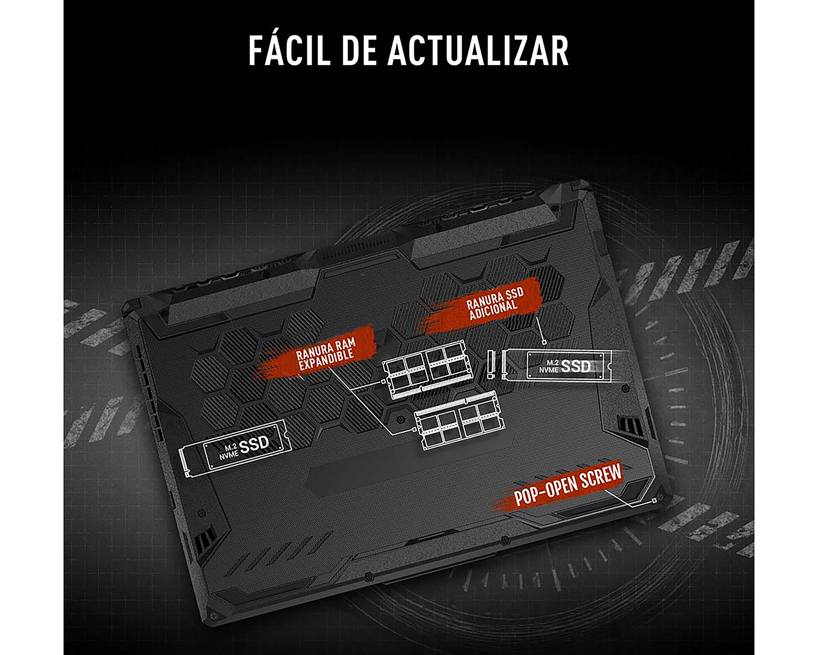 Foto 8 pulgar | Foto 7 | Laptop Gamer ASUS TUF Gaming A15 15.6 Pulgadas NVIDIA GeForce RTX 3060 8 GB RAM 512 GB SSD Negra