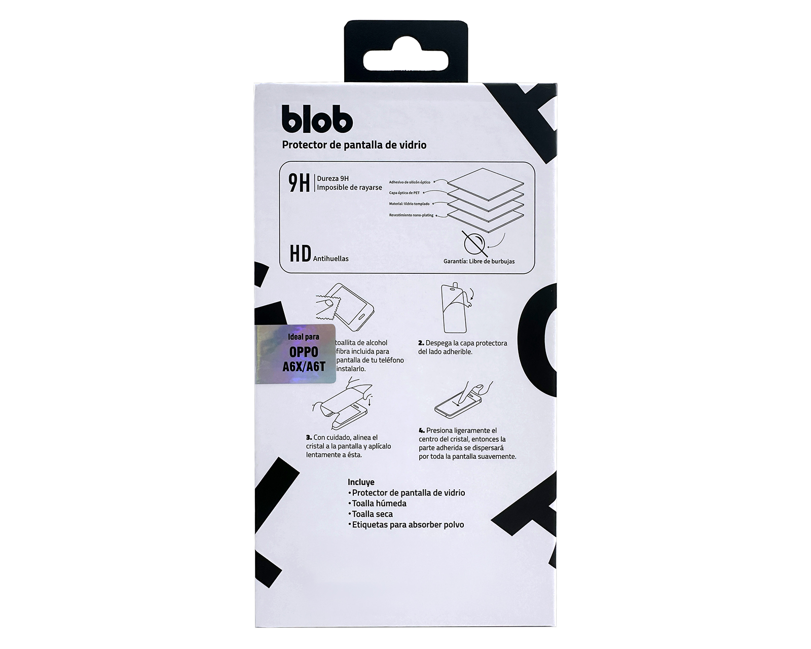 Foto 3 pulgar | Foto 2 | Protector de Pantalla Blob para OPPO A6x
