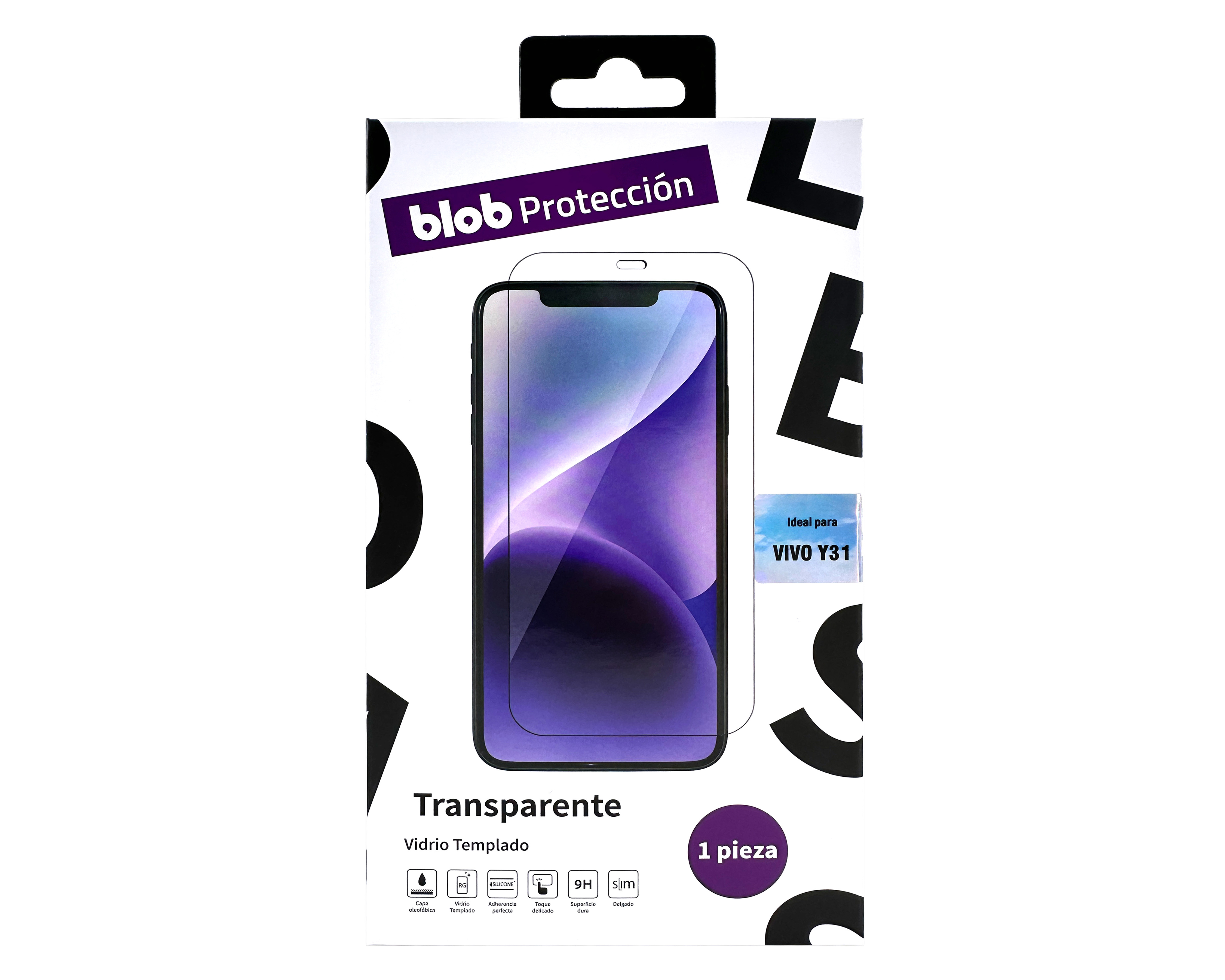 Protector de Pantalla Blob para Vivo Y31