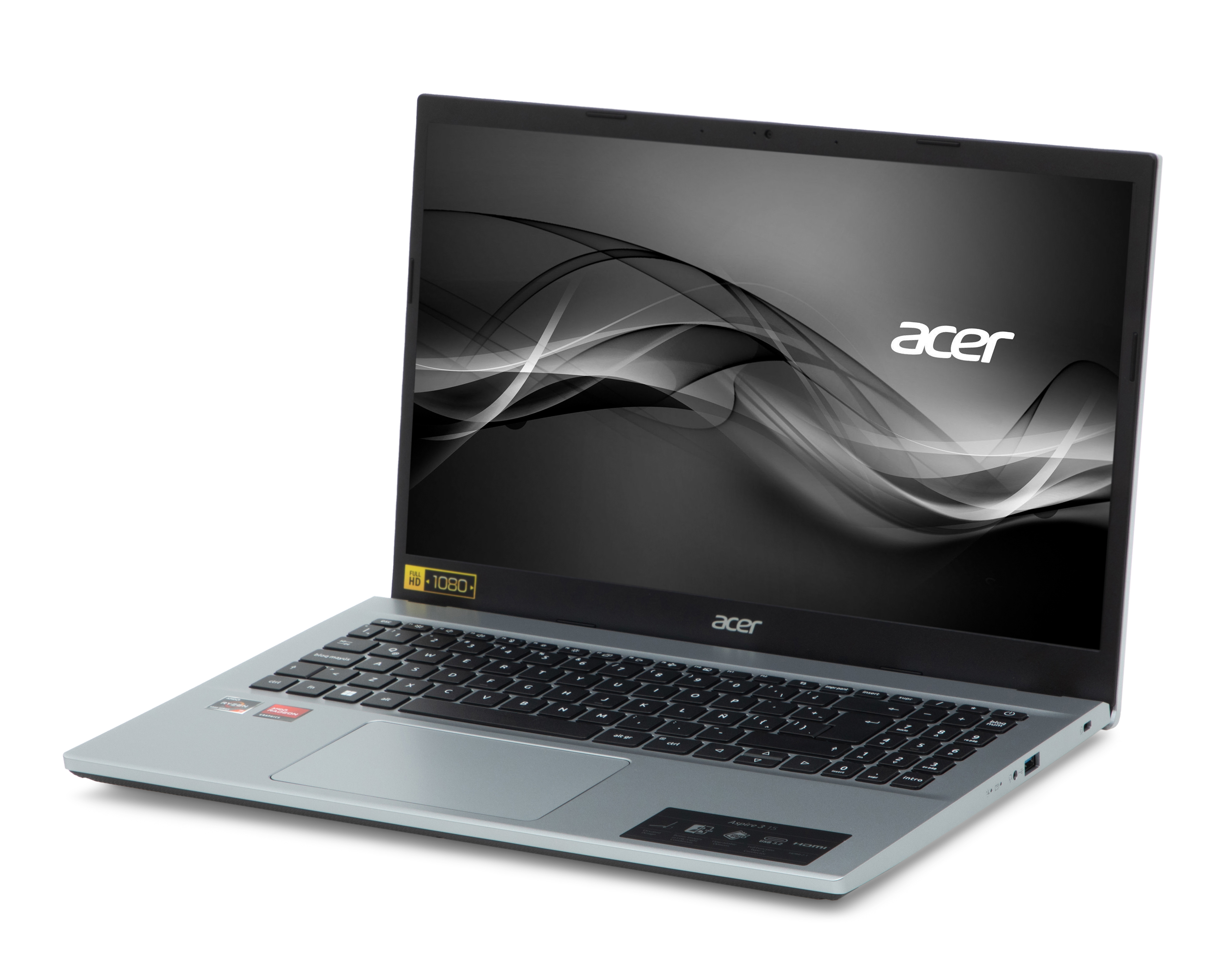 Foto 2 pulgar | Foto 1 | Laptop Acer A315-44P-R3D1 15.6" Windows AMD Ryzen 7 AMD RADEON 8 GB RAM 512 GB SSD Plata