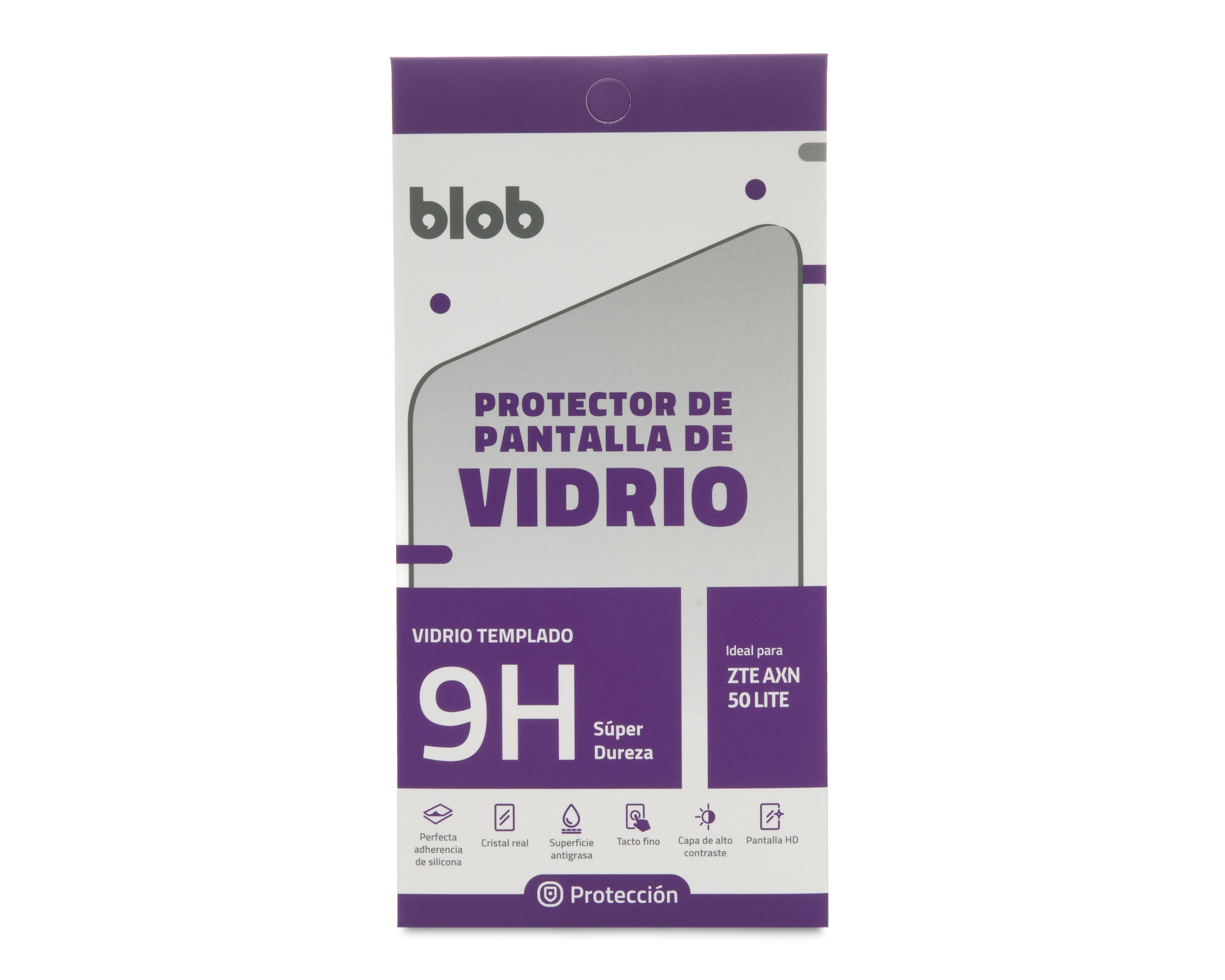Foto 2 pulgar | Foto 1 | Protector de Pantalla Blob para ZTE Axon 50 Lite