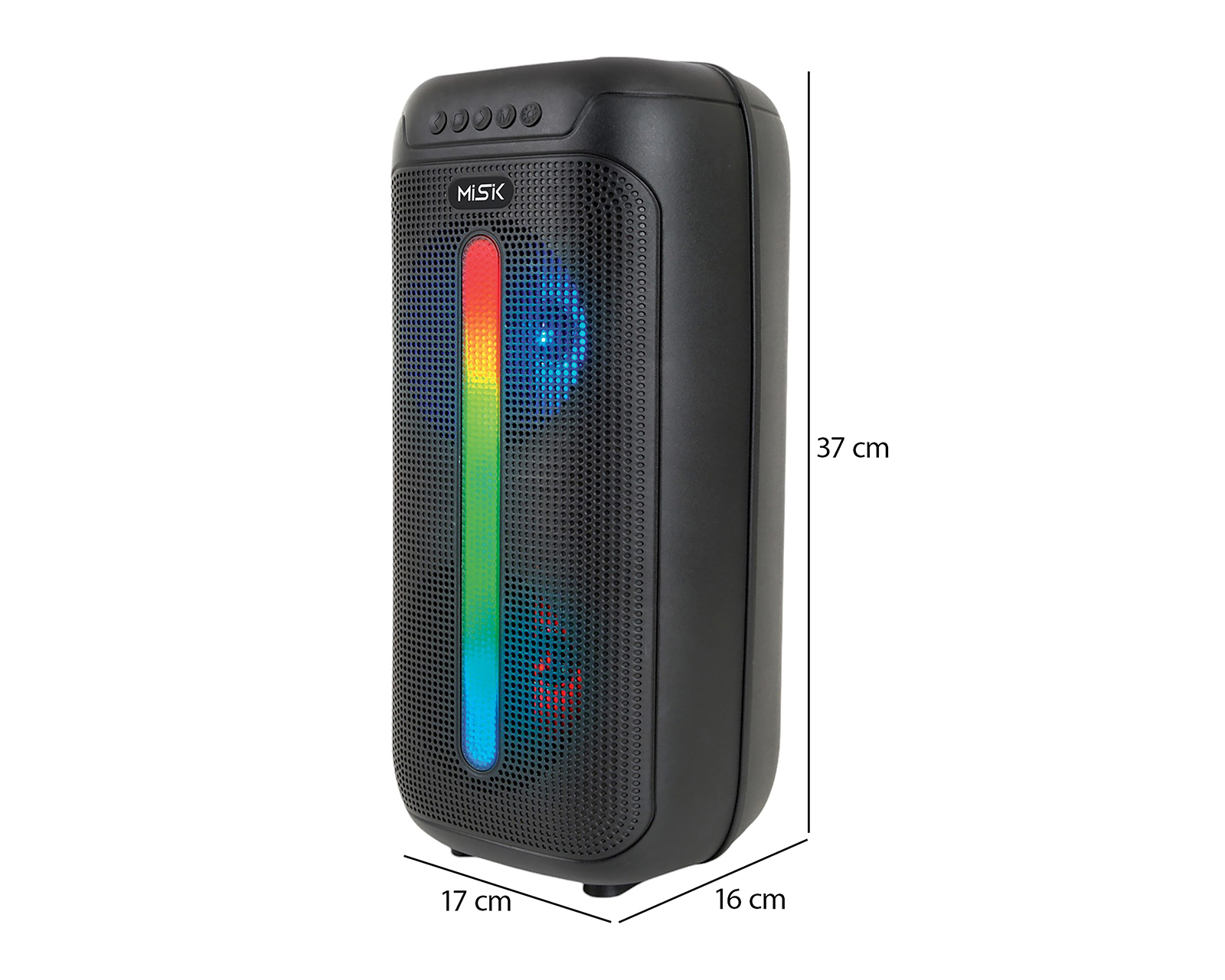 Foto 8 | Foto 8 | Bocina Bluetooth Misik MB2216 4500 W con Luces