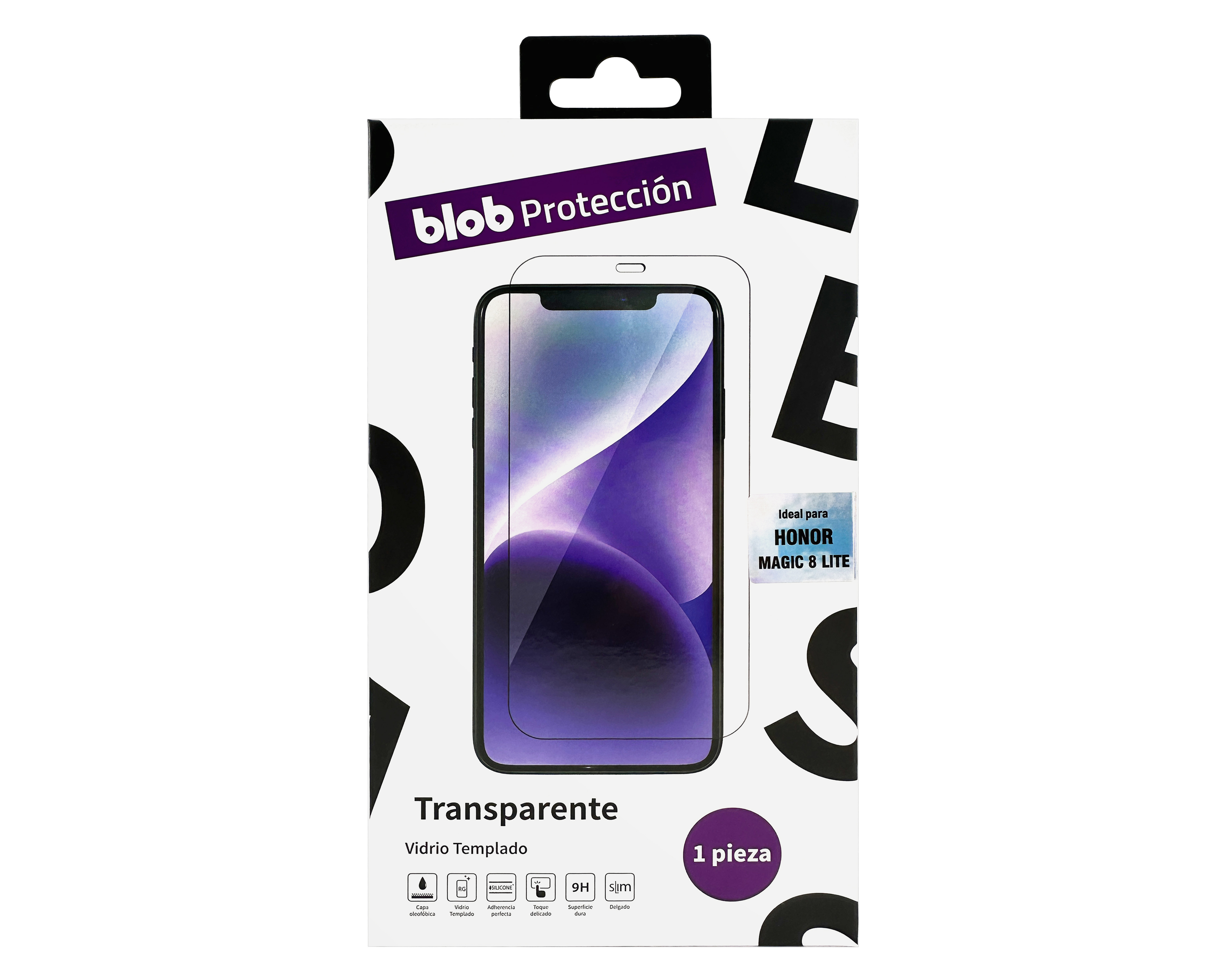 Foto 2 pulgar | Foto 1 | Protector de Pantalla Blob para Honor Magic 8 Lite