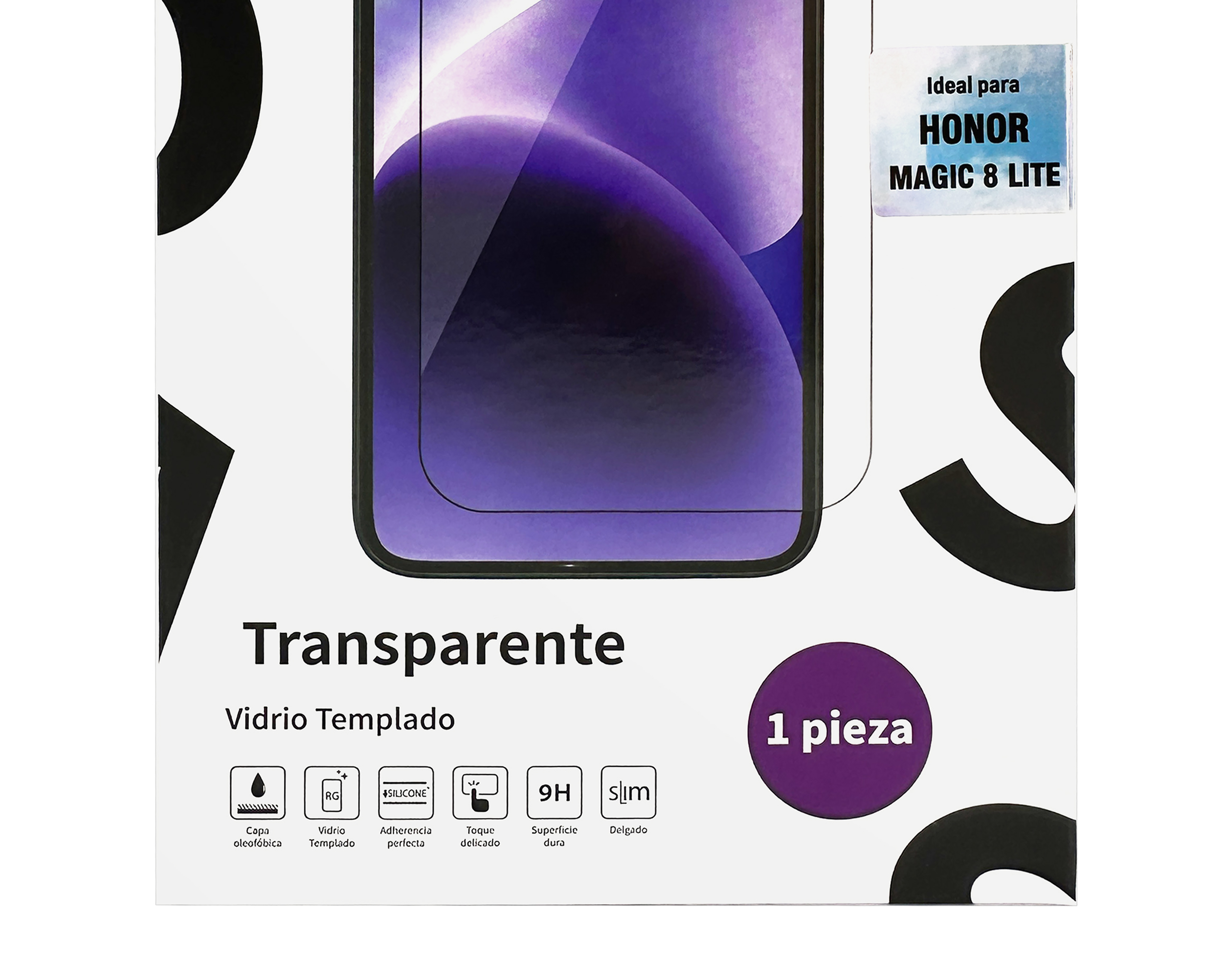 Foto 4 pulgar | Foto 3 | Protector de Pantalla Blob para Honor Magic 8 Lite