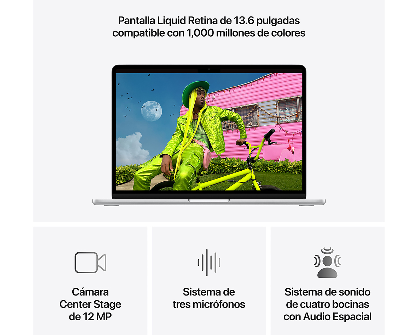 Foto 5 | Foto 5 | MacBook Air M5 13 Pulgadas 16 GB RAM 512 GB SSD 8 GPU Plata