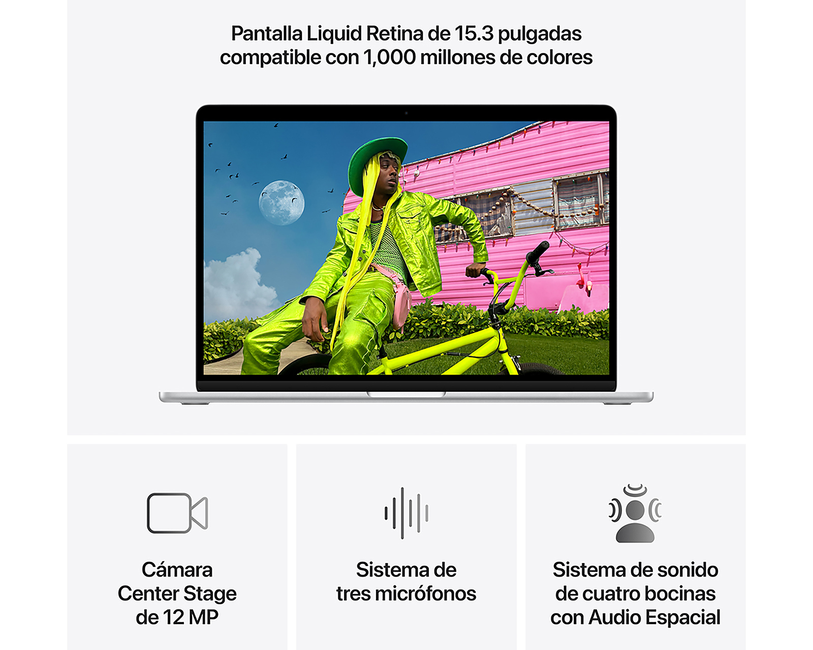 Foto 5 | Foto 5 | MacBook Air M5 15 Pulgadas 16 GB RAM 512 GB SSD 10 GPU Plata