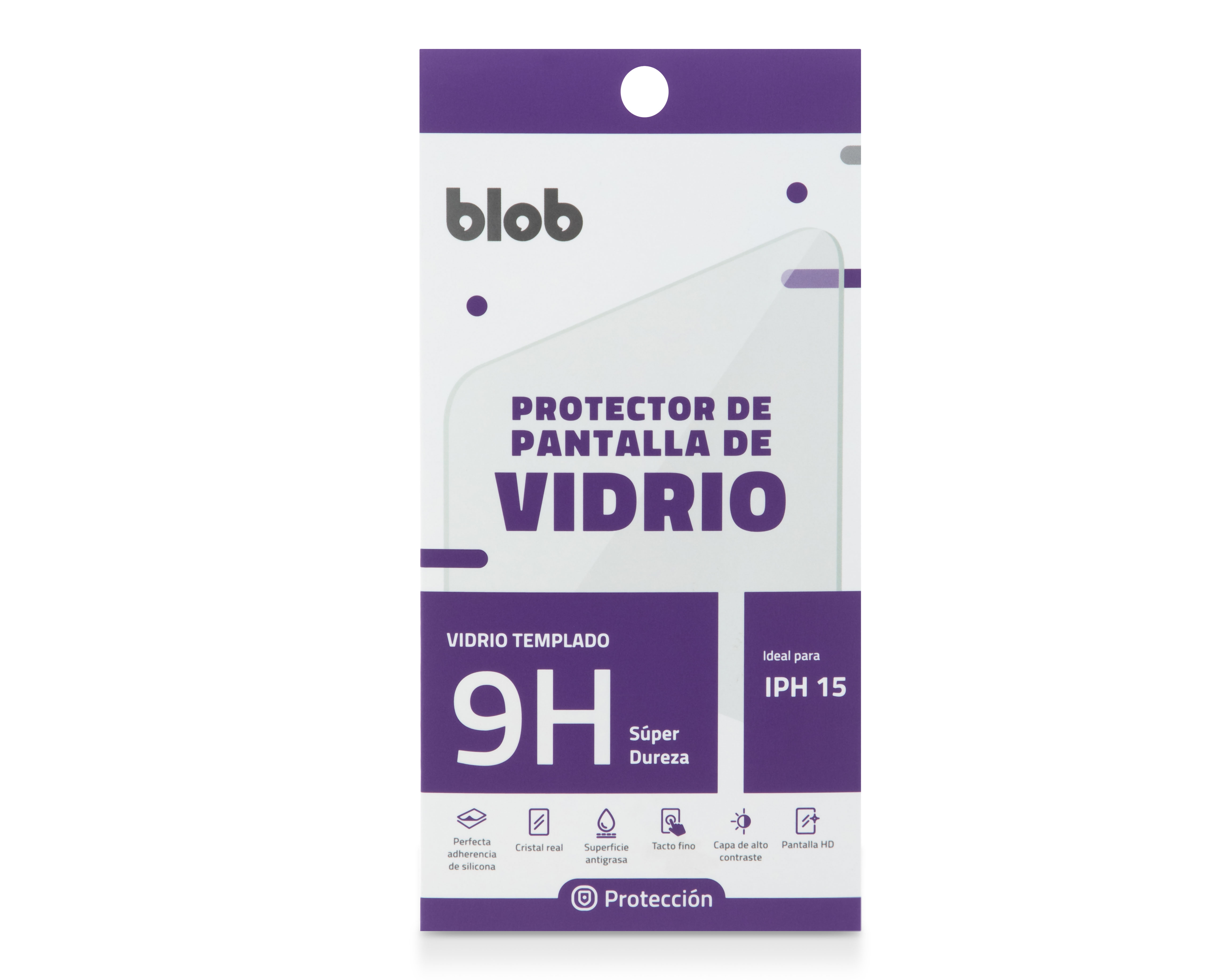 Protector de Pantalla Blob para iPhone 15
