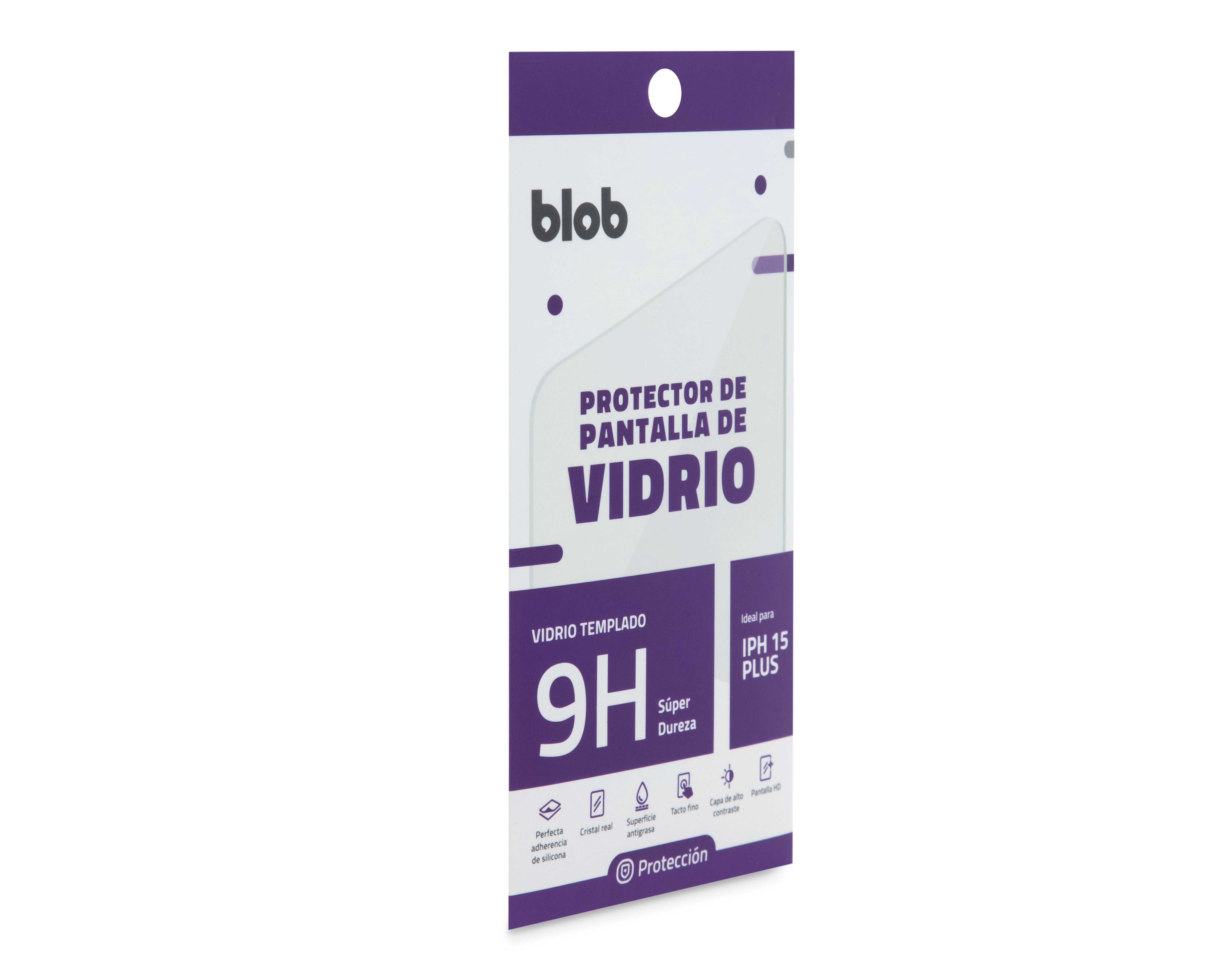 Foto 2 | Foto 2 | Protector de Pantalla Blob para iPhone 15 Plus