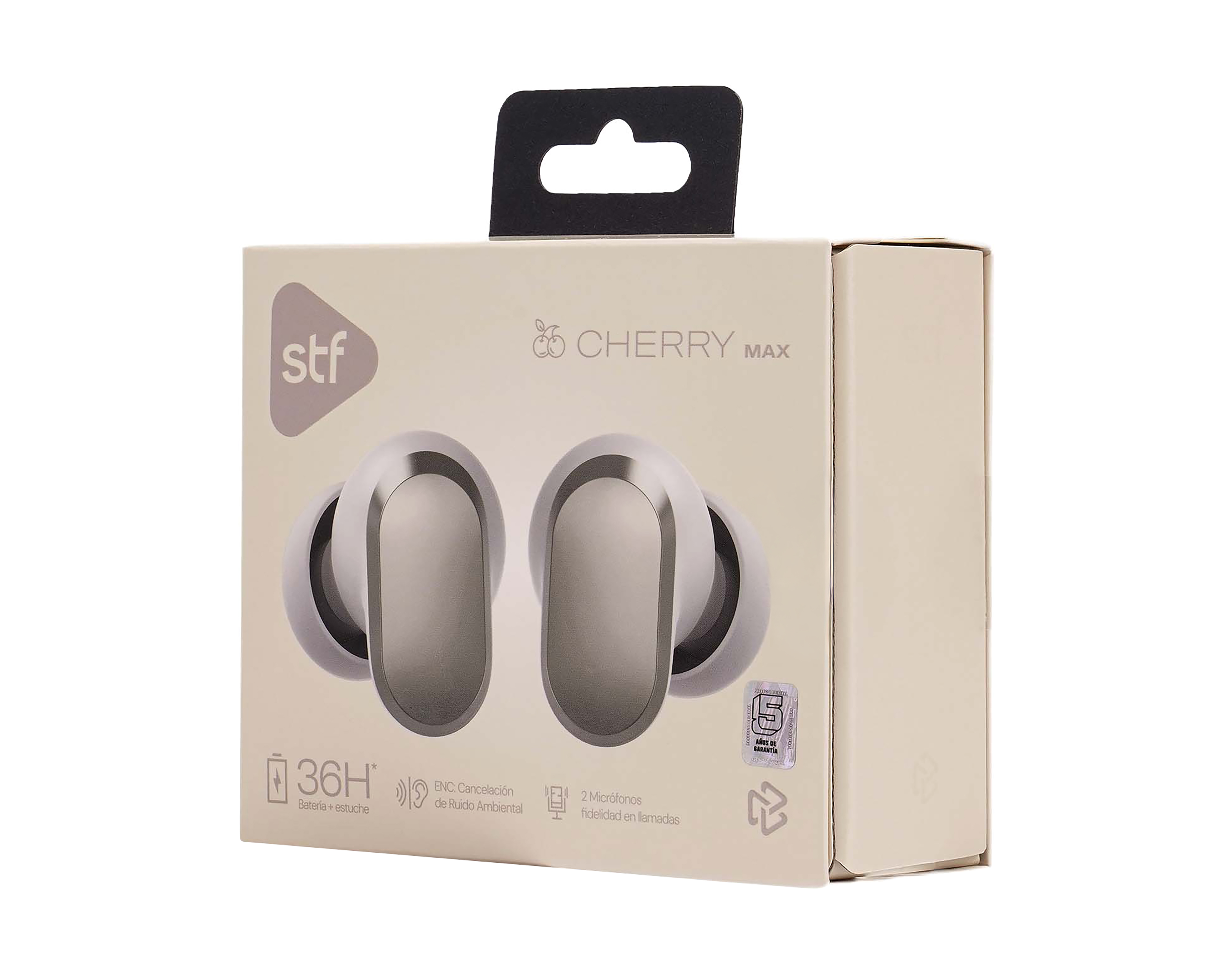 Foto 6 | Foto 6 | Audífonos True Wireless STF Cherry Max con Cancelación de Ruido