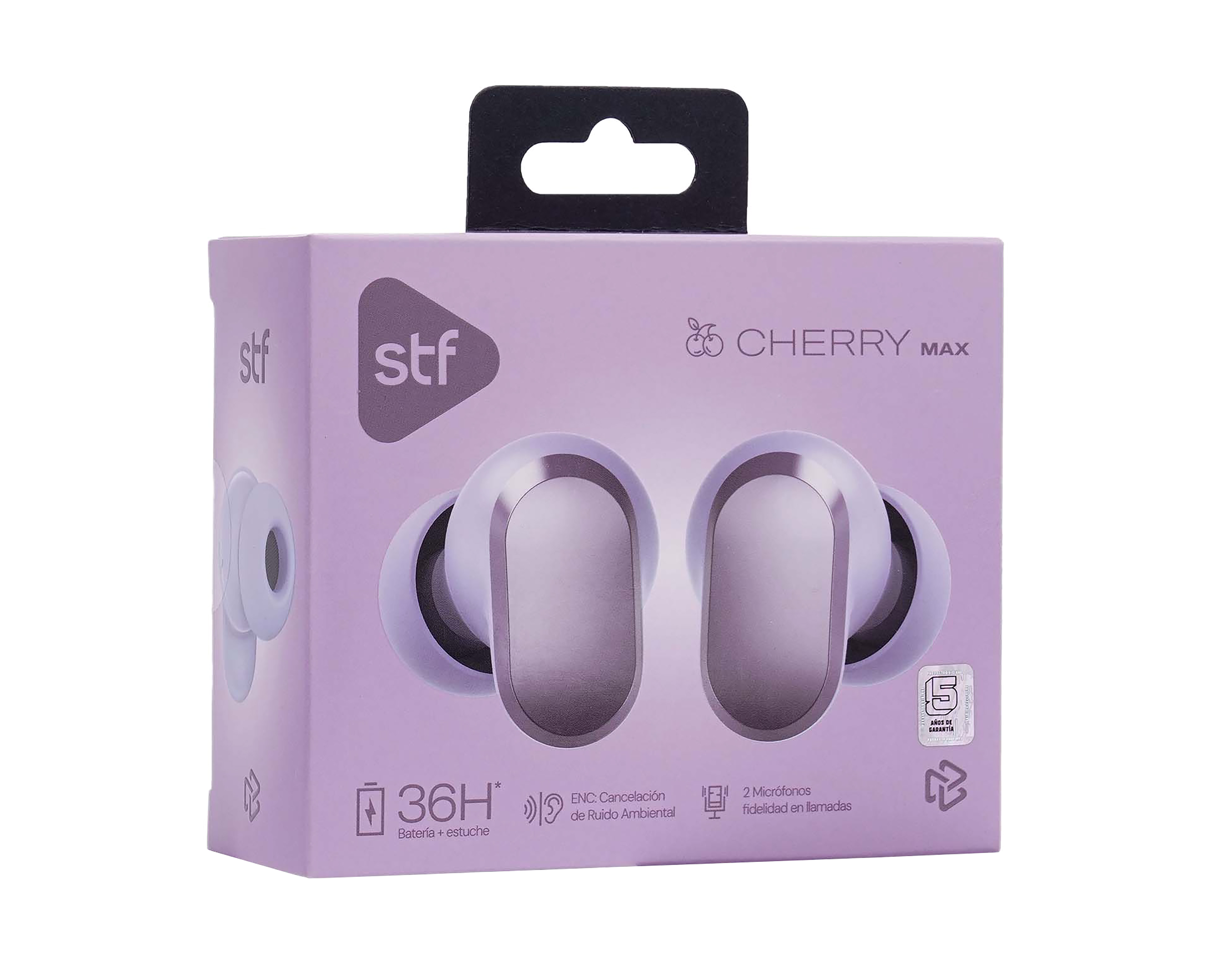 Foto 5 | Foto 5 | Audífonos True Wireless STF Cherry Max con Cancelación de Ruido