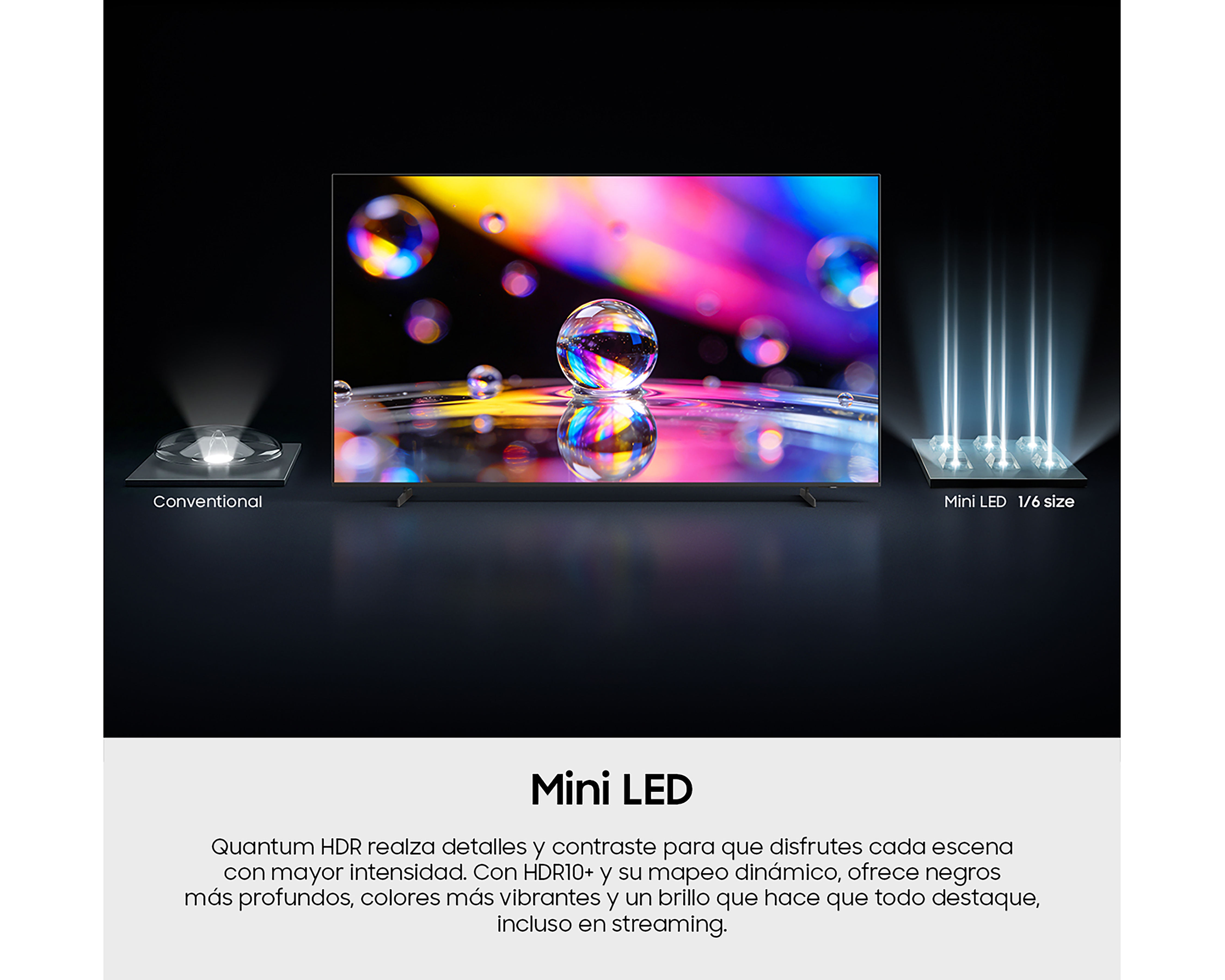 Foto 9 pulgar | Foto 8 | Pantalla Smart TV Samsung Mini LED 50 Pulgadas 4K UN50M70HAFXZX