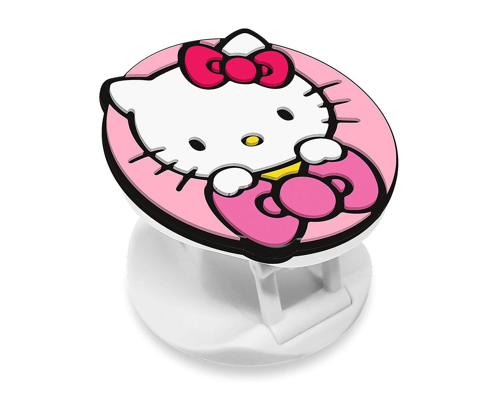 Soporte Adherible Hello Kitty Rosa para Celular