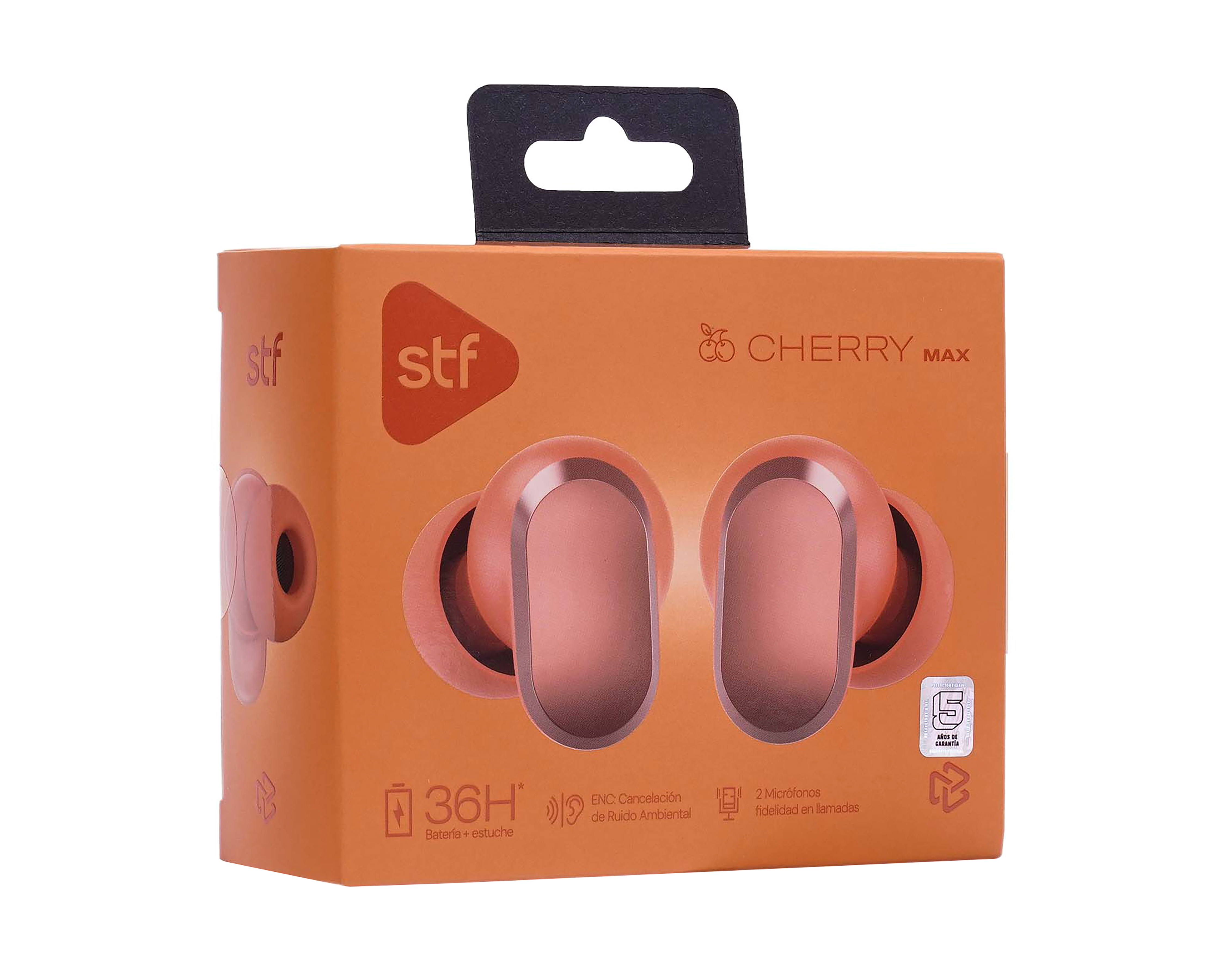 Foto 5 | Foto 5 | Audífonos True Wireless STF Cherry Max con Cancelación de Ruido