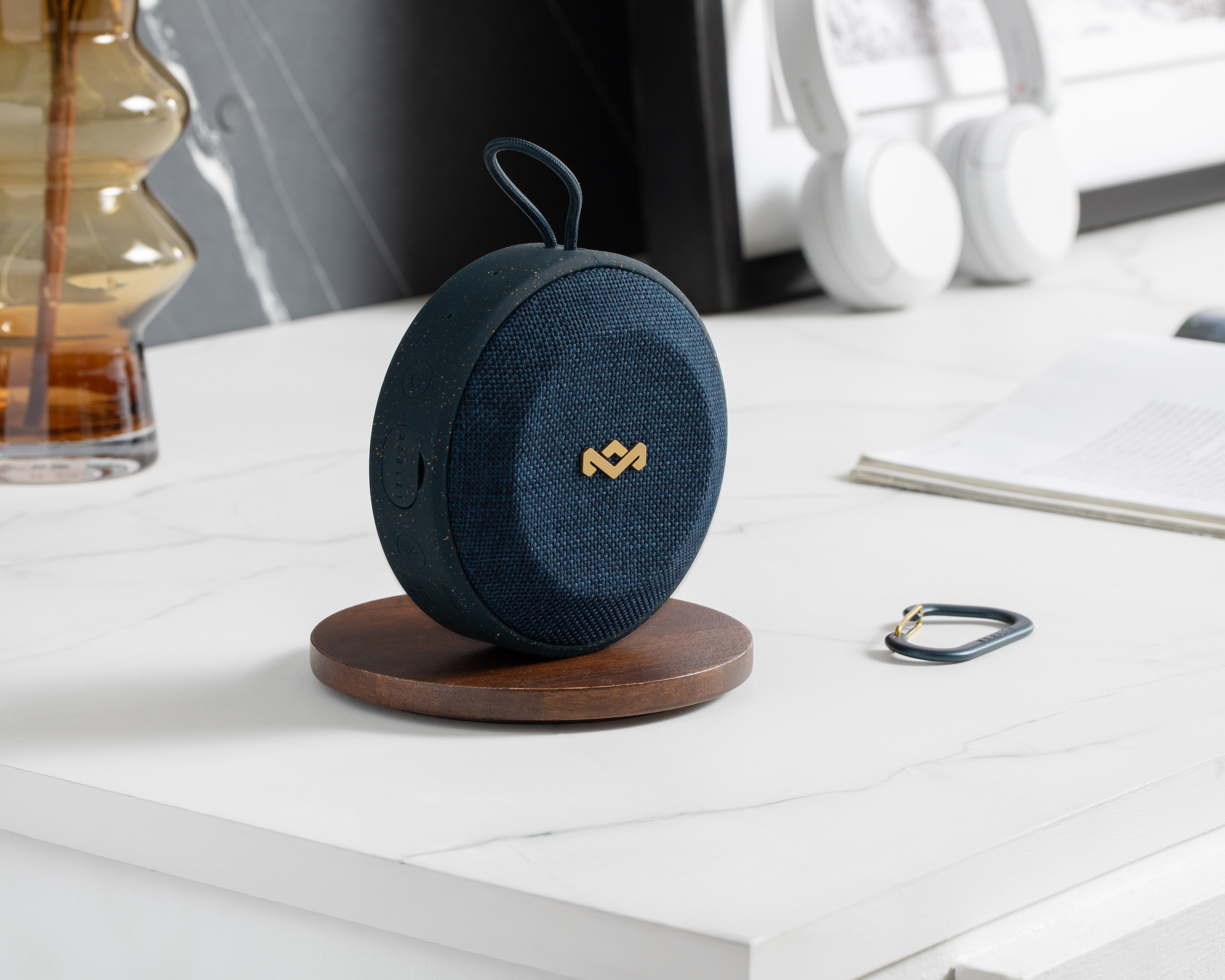 Foto 6 | Foto 6 | Bocina Inalámbrica Negra House of M Bluetooth