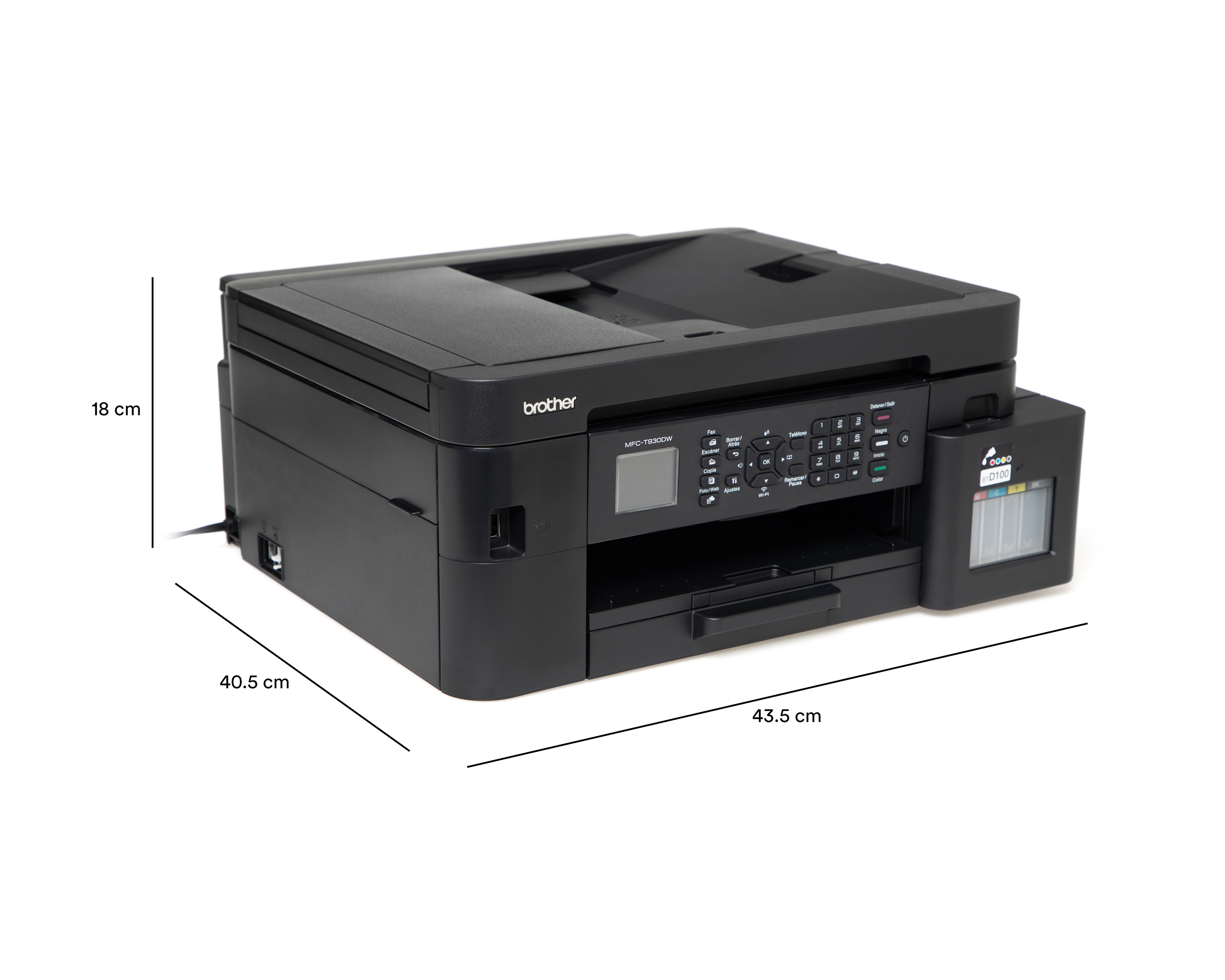 Foto 5 | Foto 5 | Impresora Multifuncional Brother de Inyección MFCT930DW