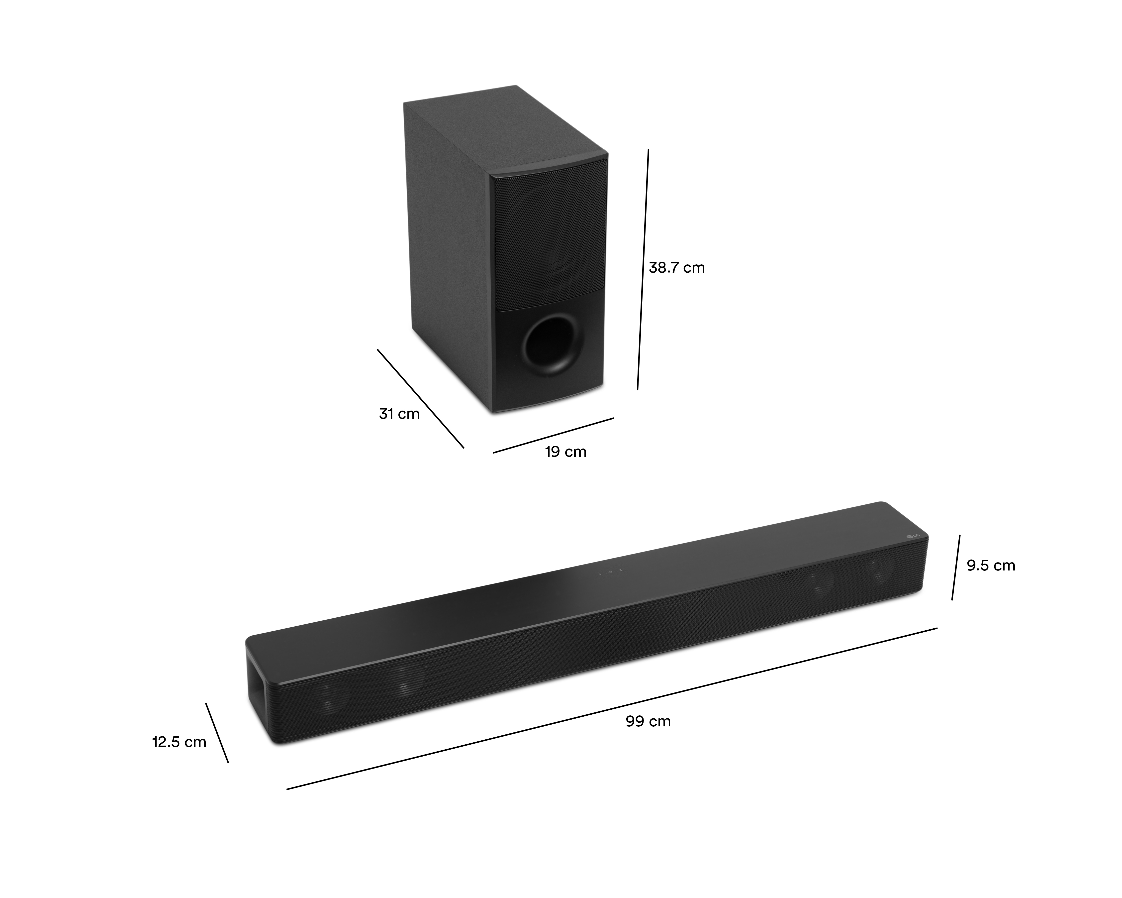 Foto 8 | Foto 8 | Barra de Sonido LG SH5AWC con Subwoofer