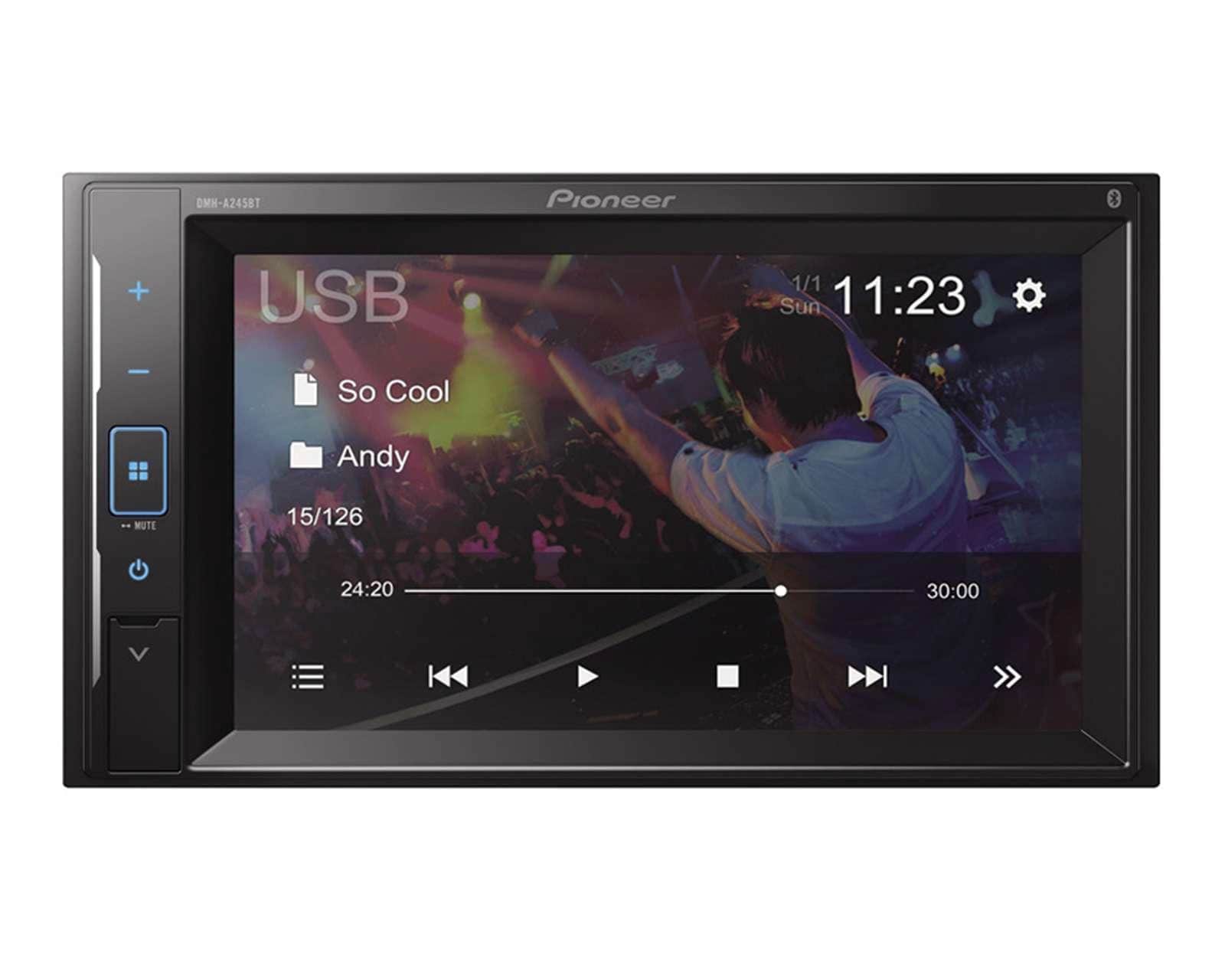 Foto 2 | Foto 2 | Autoestéreo Pioneer Multimedia Sin CD DMH-A245BT de 6.2" Bluetooth Compatible con iOS y Android Negro