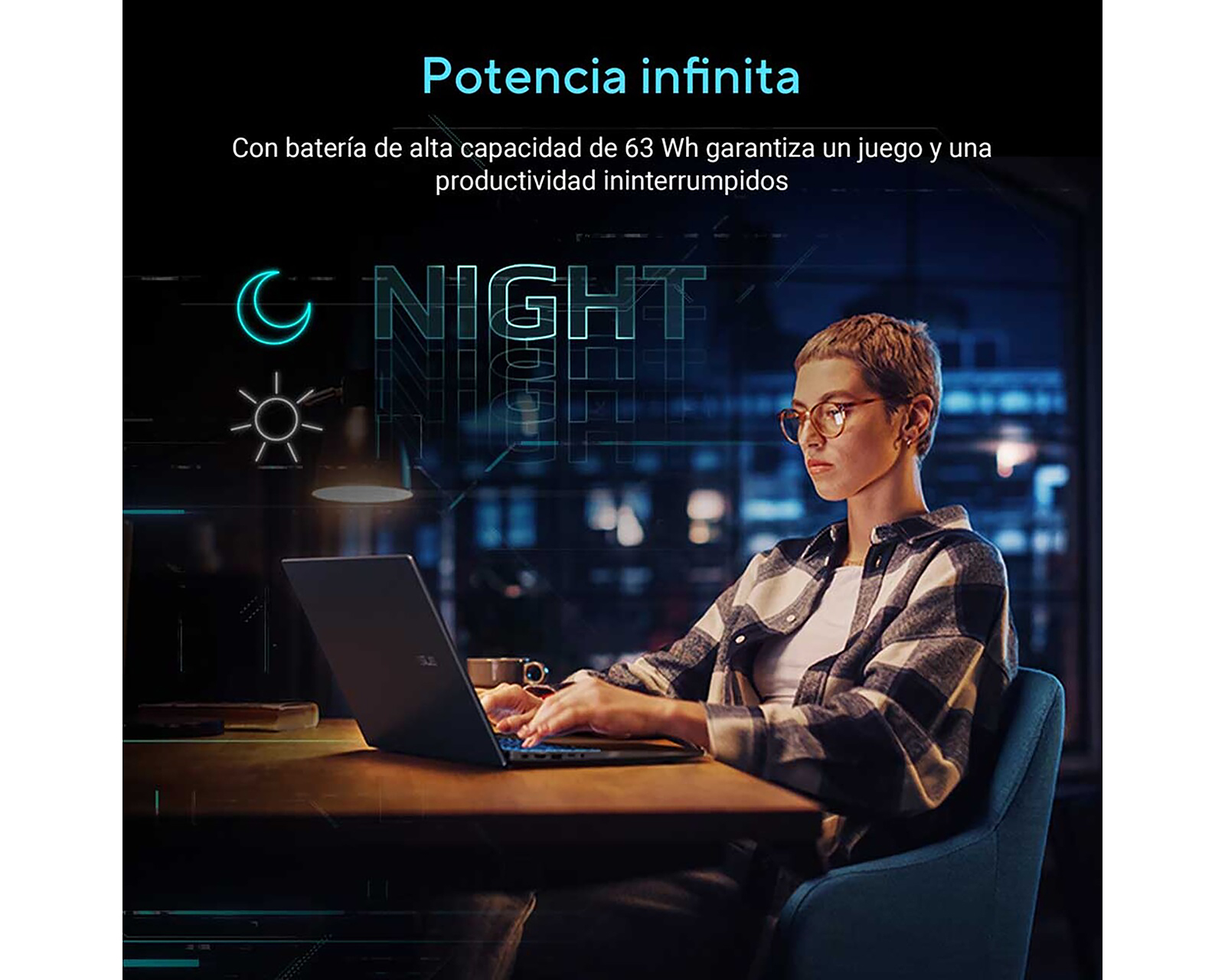 Foto 5 | Foto 5 | Laptop Gamer Asus Gaming V16 16 Pulgadas NVIDIA GeForce RTX 5050 16 GB RAM 512 GB SSD Negra