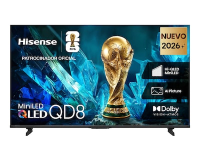 Foto 1 | Foto 1 | Pantalla Smart TV Hisense Hi-QLED MiniLED 50 Pulgadas 4K 50QD8SV