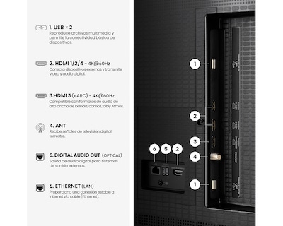 Foto 3 | Foto 3 | Pantalla Smart TV Hisense Hi-QLED MiniLED 50 Pulgadas 4K 50QD8SV
