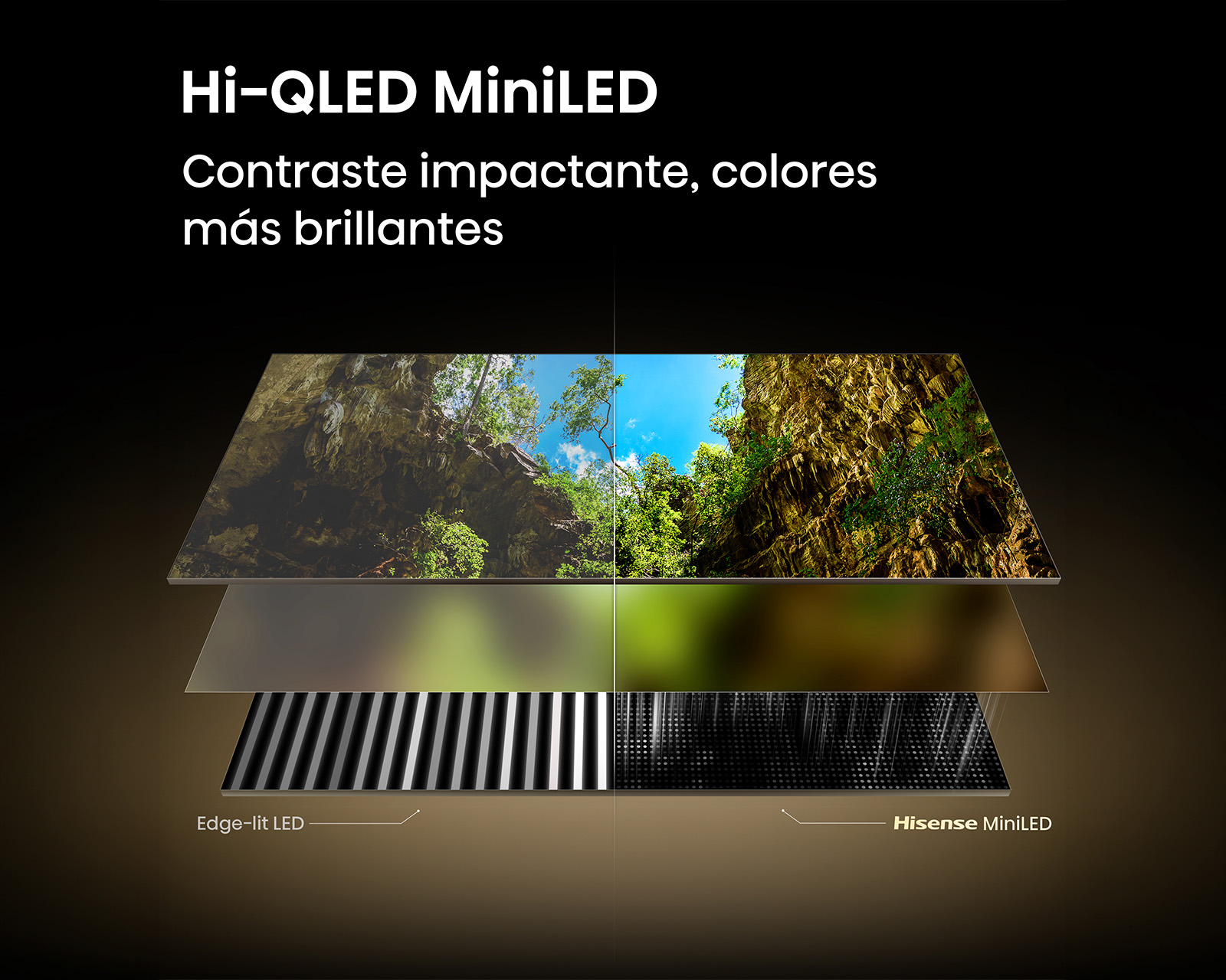 Foto 9 pulgar | Foto 8 | Pantalla Smart TV Hisense Hi-QLED MiniLED 50 Pulgadas 4K 50QD8SV