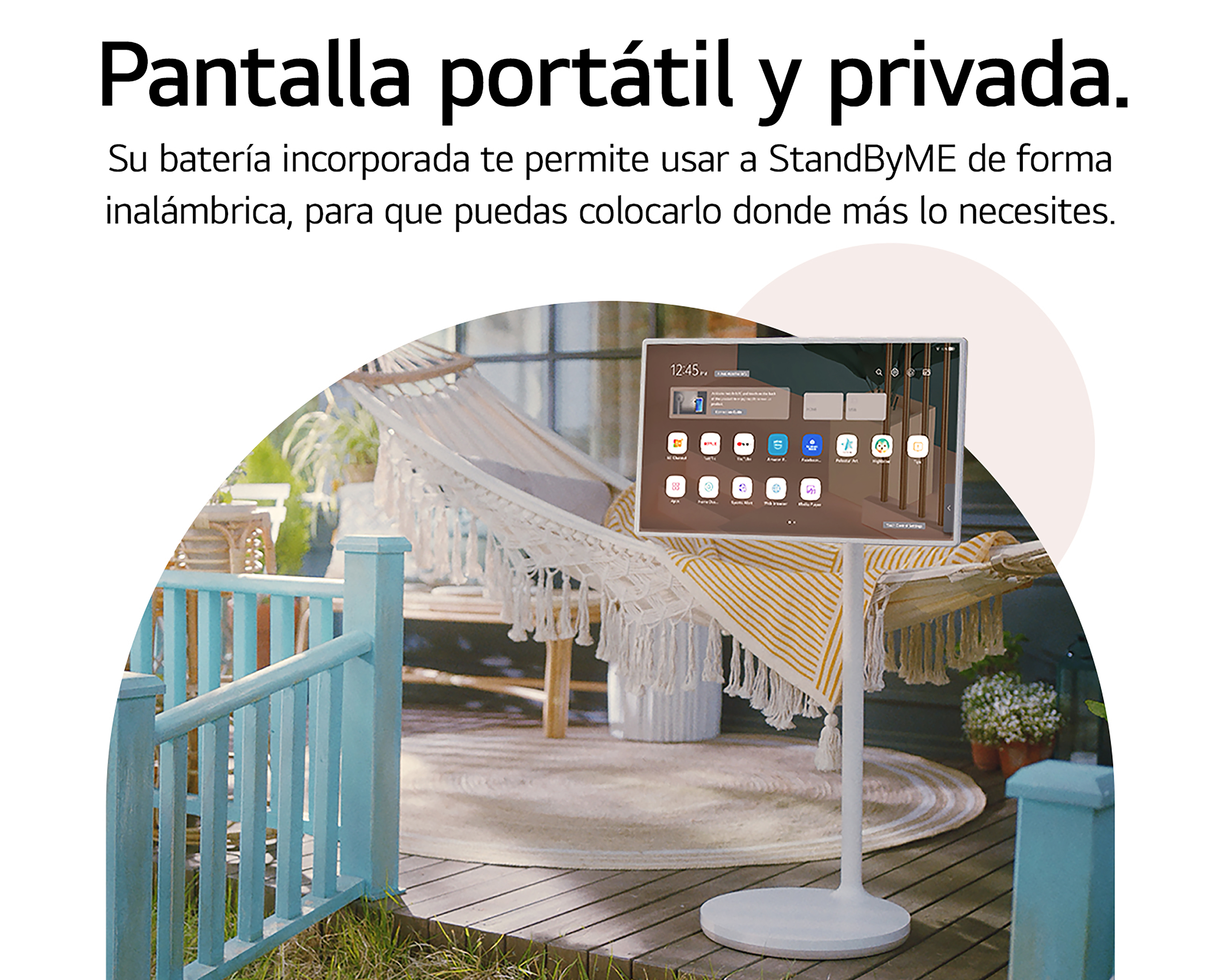 Foto 7 | Foto 7 | Pantalla Smart TV LG LED 27 Pulgadas Full HD StandbyME 27ART10AKPL