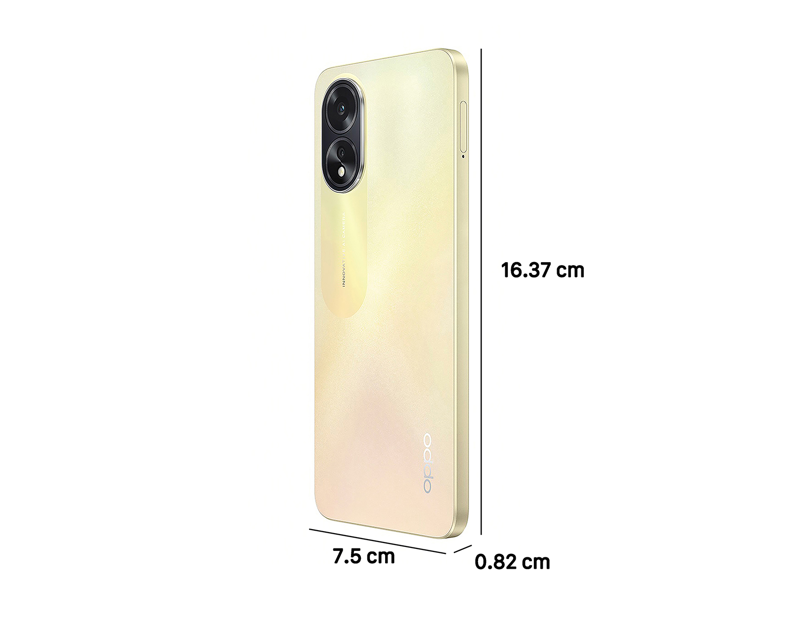 Foto 9 pulgar | Foto 8 | Movistar Oppo A38 128 GB Dorado
