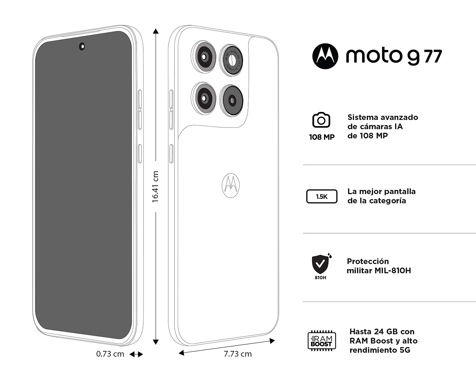 Foto 10 | Foto 10 | Telcel Motorola G77 256 GB Esmeralda