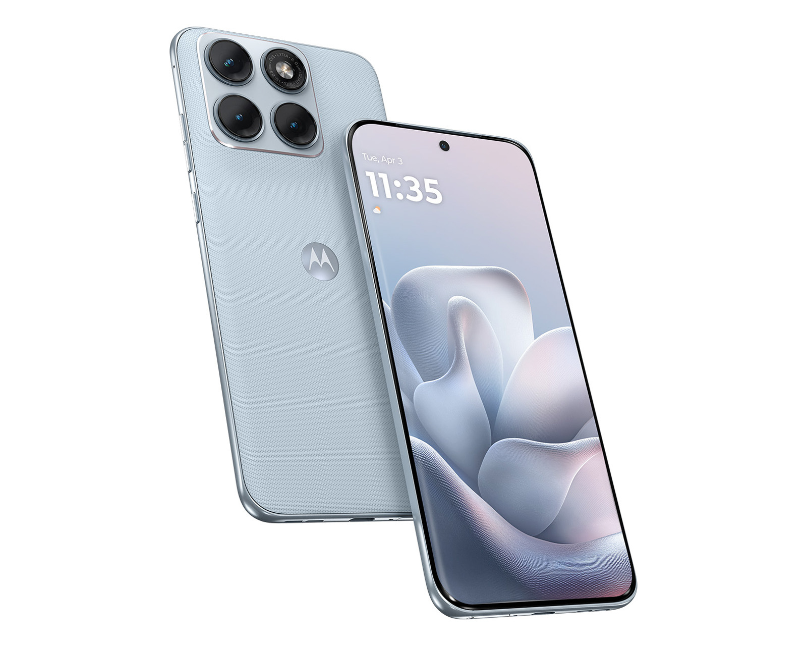 Foto 7 pulgar | Foto 6 | Telcel Motorola Edge 70 Fusion 256 GB Celeste + Audífonos