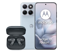 Telcel Motorola Edge 70 Fusion 256 GB Celeste + Audífonos
