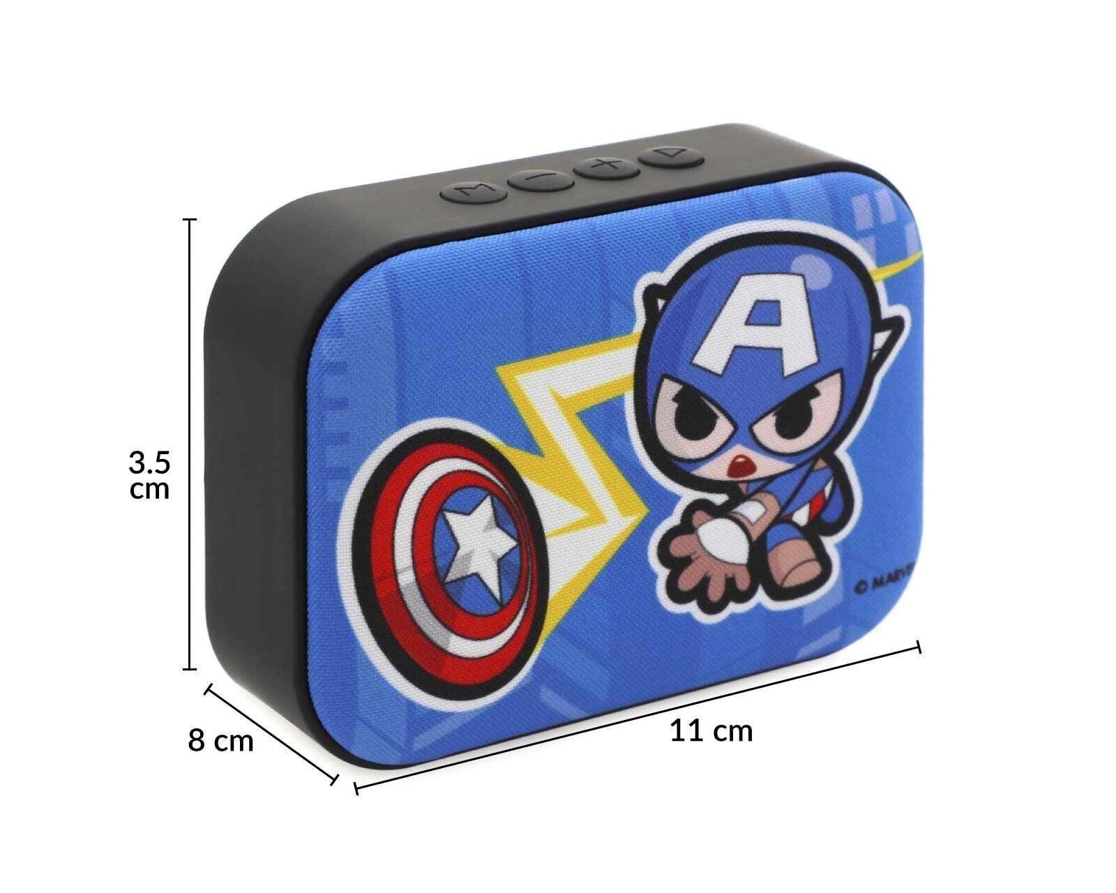 Foto 6 | Foto 6 | Bocina Portátil Marvel Capitán América