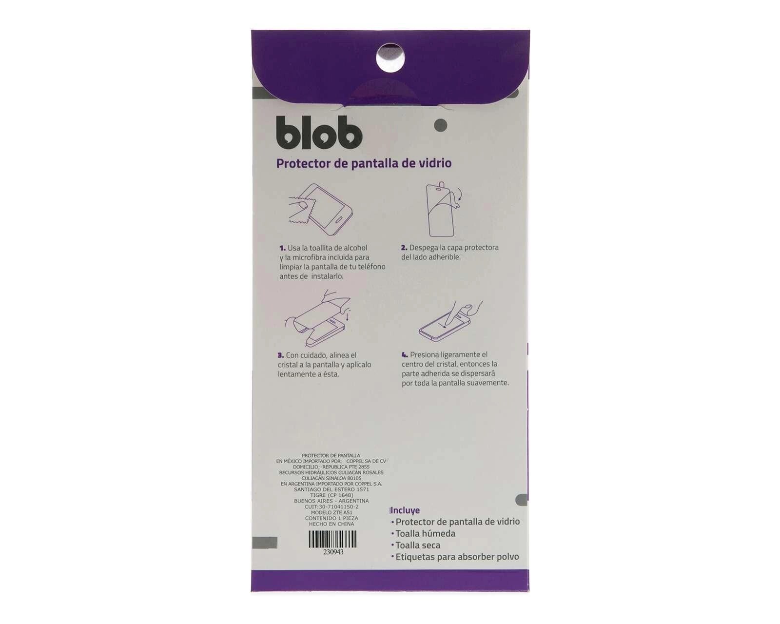 Foto 2 | Foto 2 | Protector de Pantalla Blob para ZTE A51