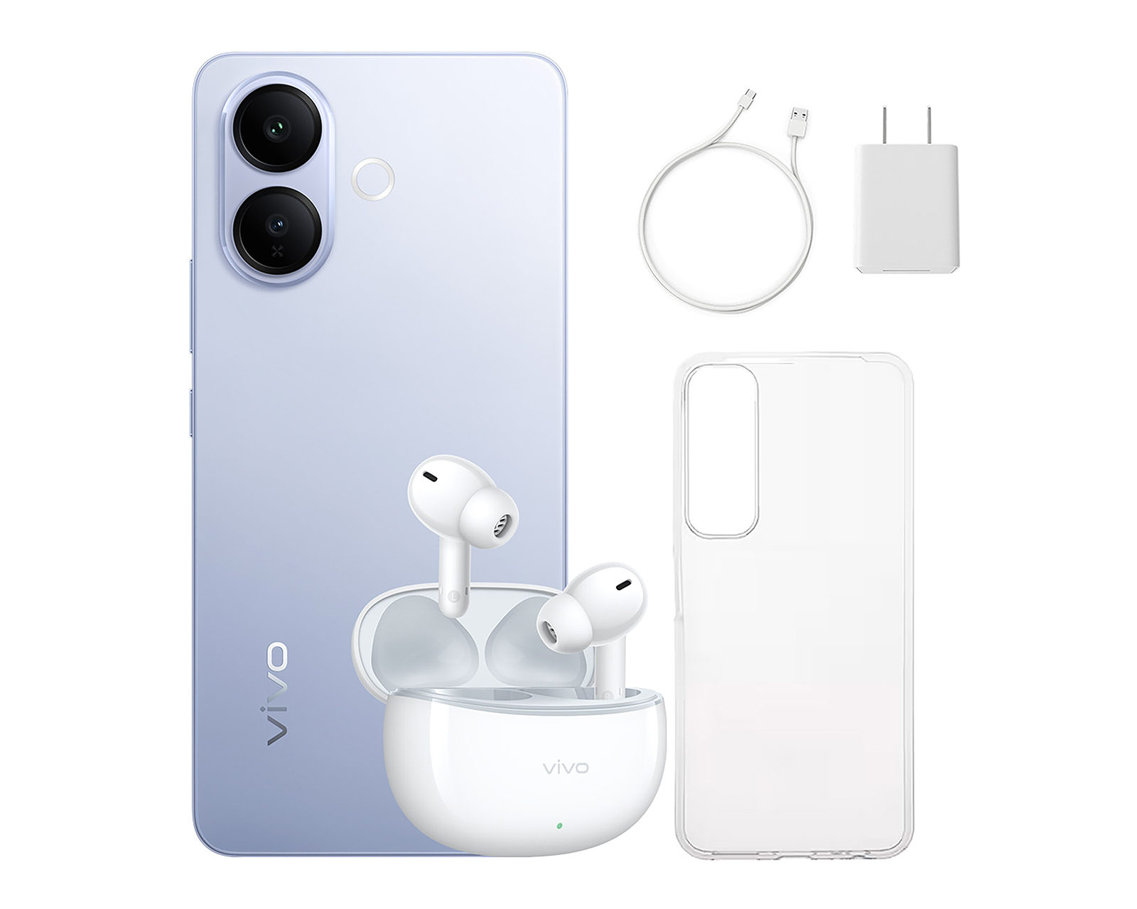 Foto 7 | Foto 7 | Celular vivo V60 Lite Liberado 256 GB Azul + Audífonos