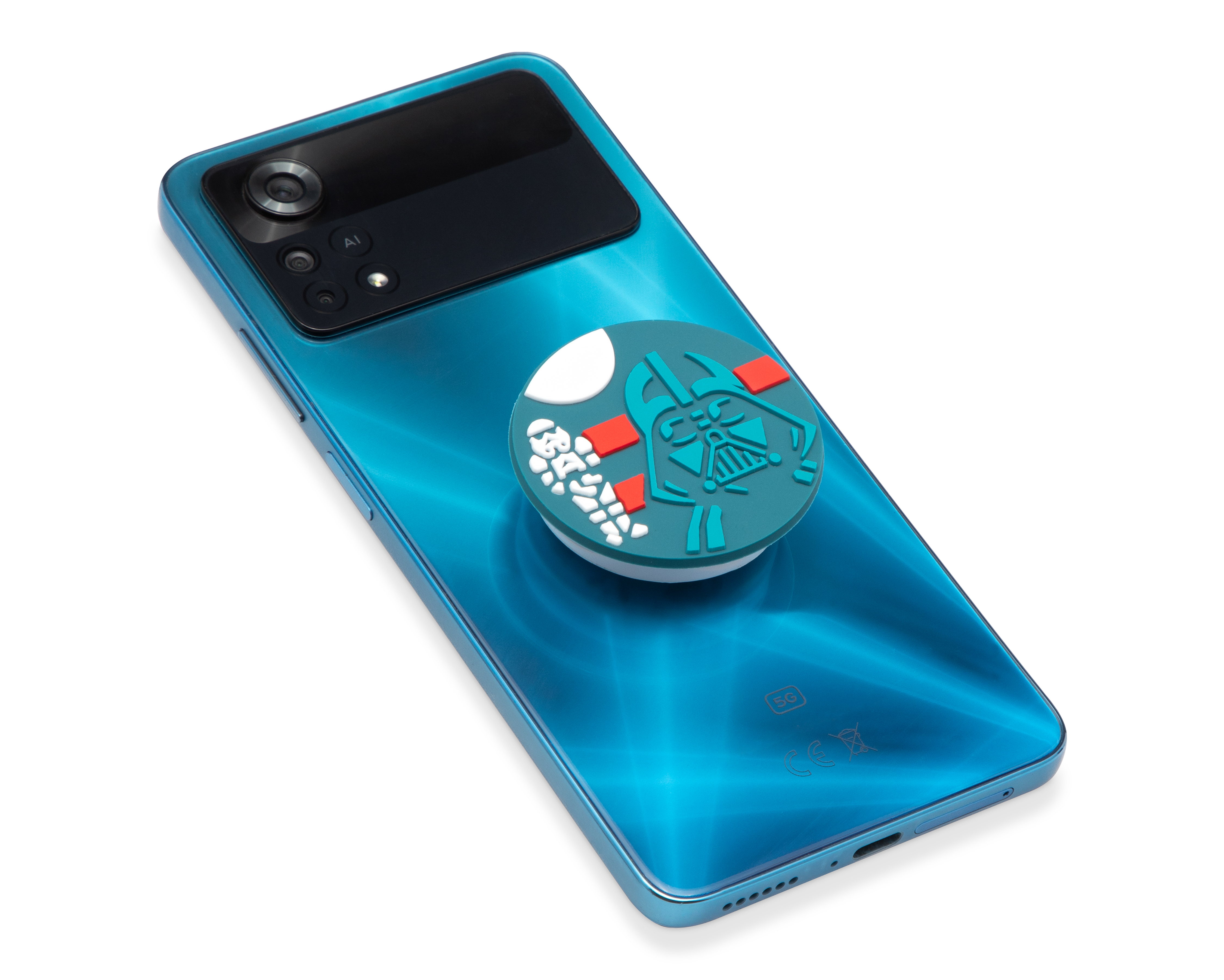 Foto 4 | Foto 4 | Soporte Adherible Star Wars Azul para Celular