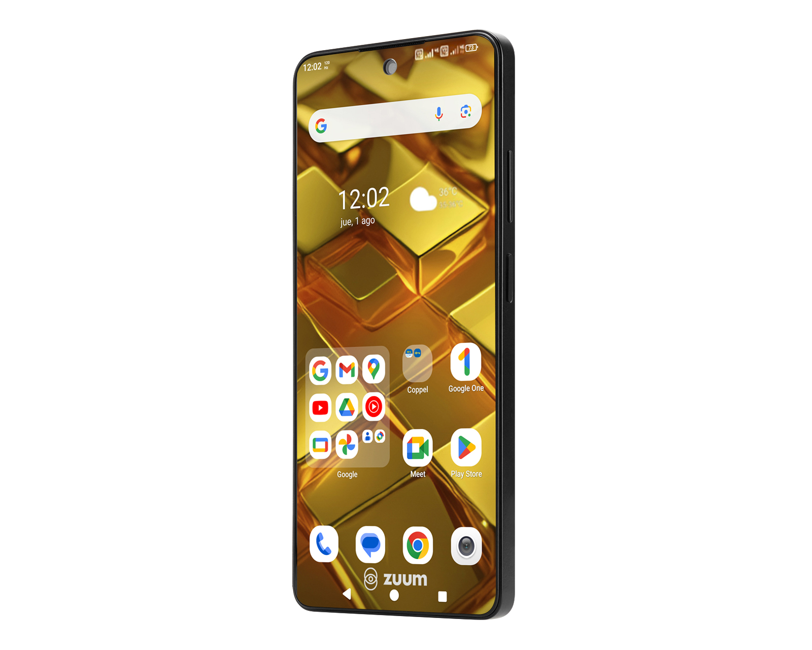 Foto 6 | Foto 5 | Celular Zuum Liberado SENS G 256 GB Negro + Audífonos