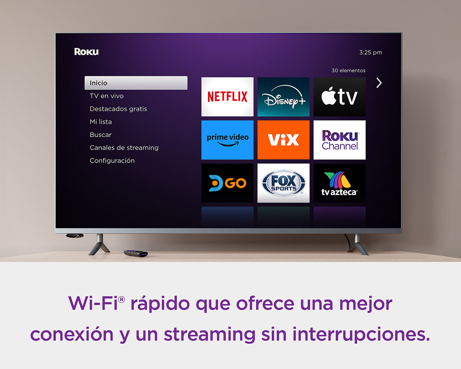 Foto 6 | Foto 6 | Roku Express 4K Dispositivo de Streaming HD + HDR con Control Remoto y HDMI