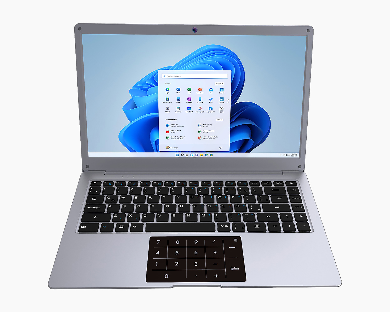 Laptop GHIA NOTGHIA-392 14.1" Intel Celeron 4 GB RAM 128 eMMC Plateada
