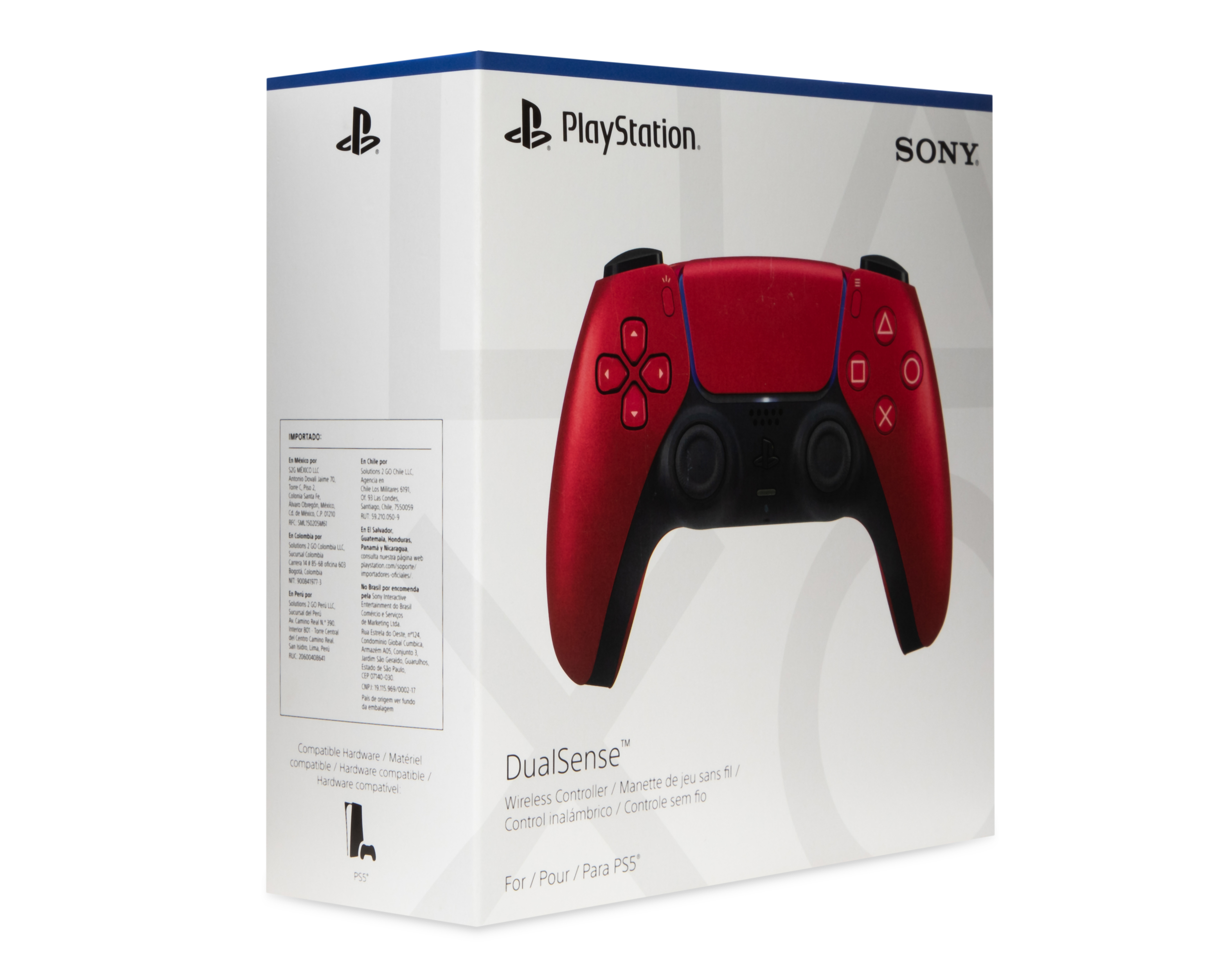 Foto 2 pulgar | Foto 1 | Control Inalámbrico para PlayStation 5  Sony DualSense Rojo
